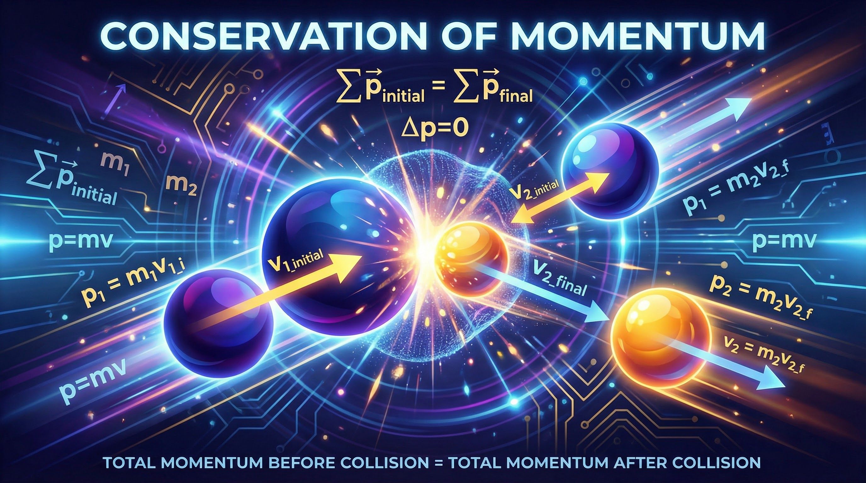 Header image for Conservation of Momentum