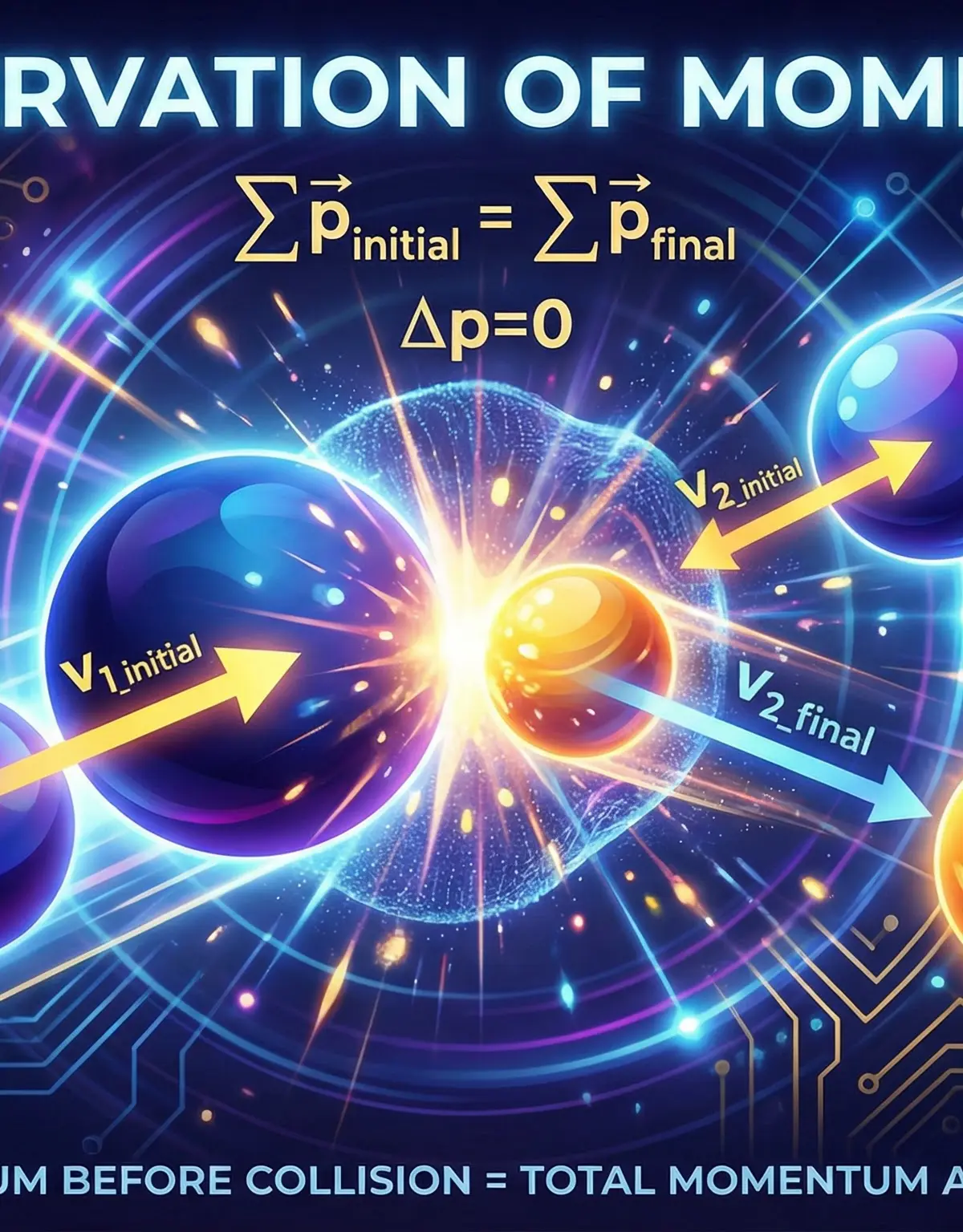 Header image for Conservation of Momentum