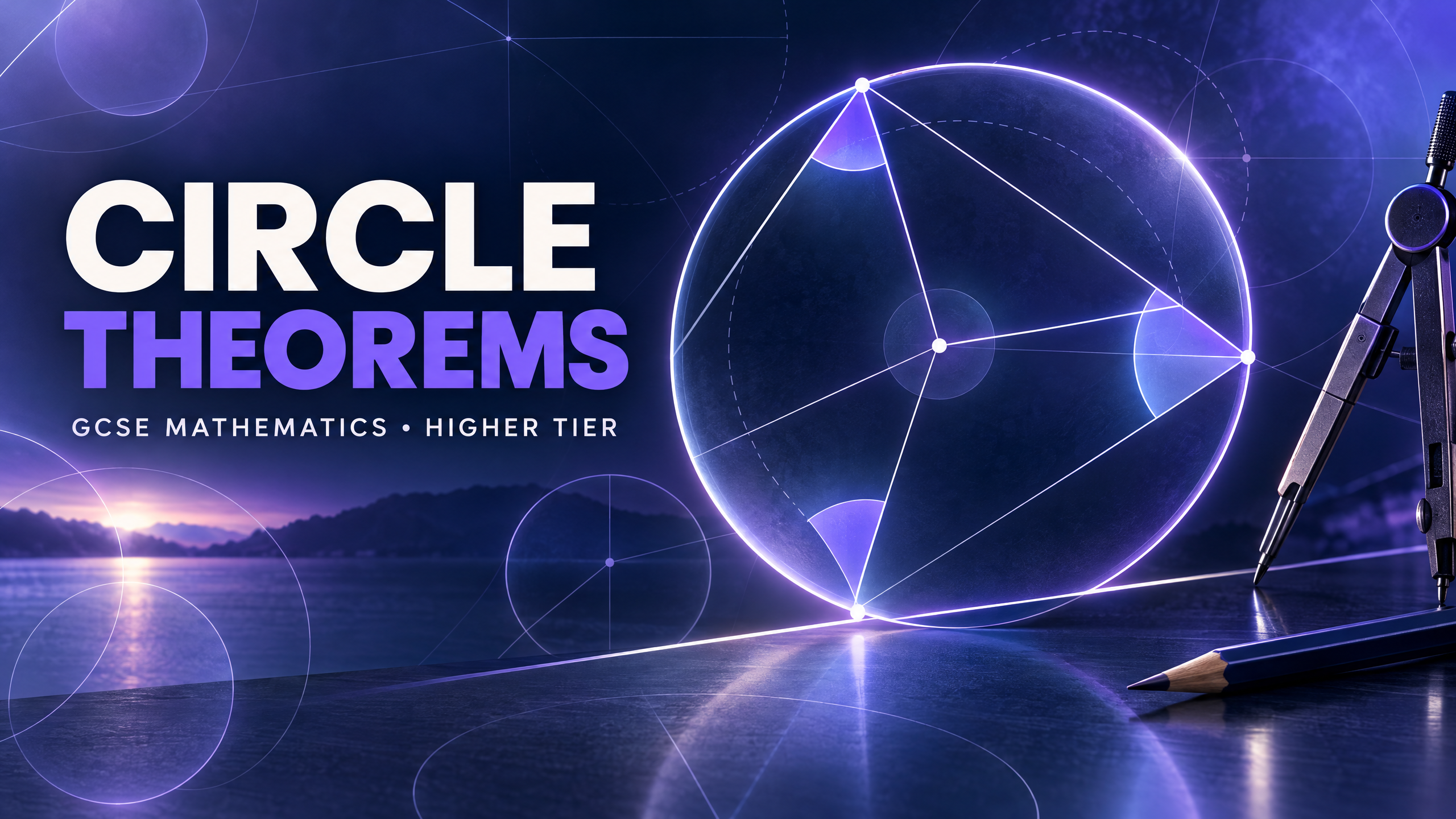 Circle Theorems: GCSE Mathematics, Higher Tier