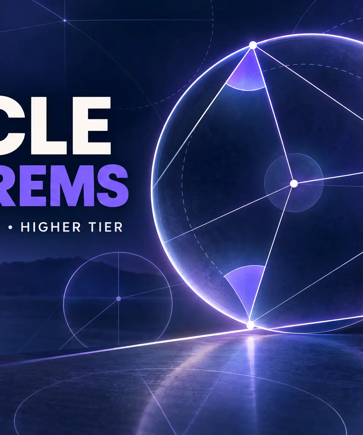 Circle Theorems: GCSE Mathematics, Higher Tier