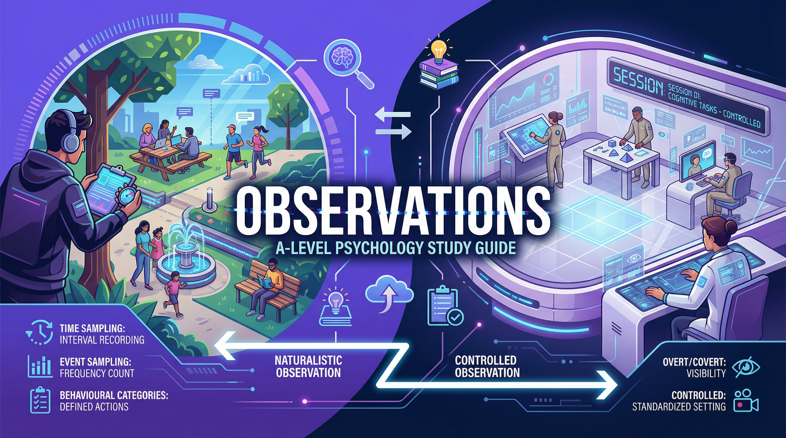 Header image for OCR A-Level Psychology: Observations
