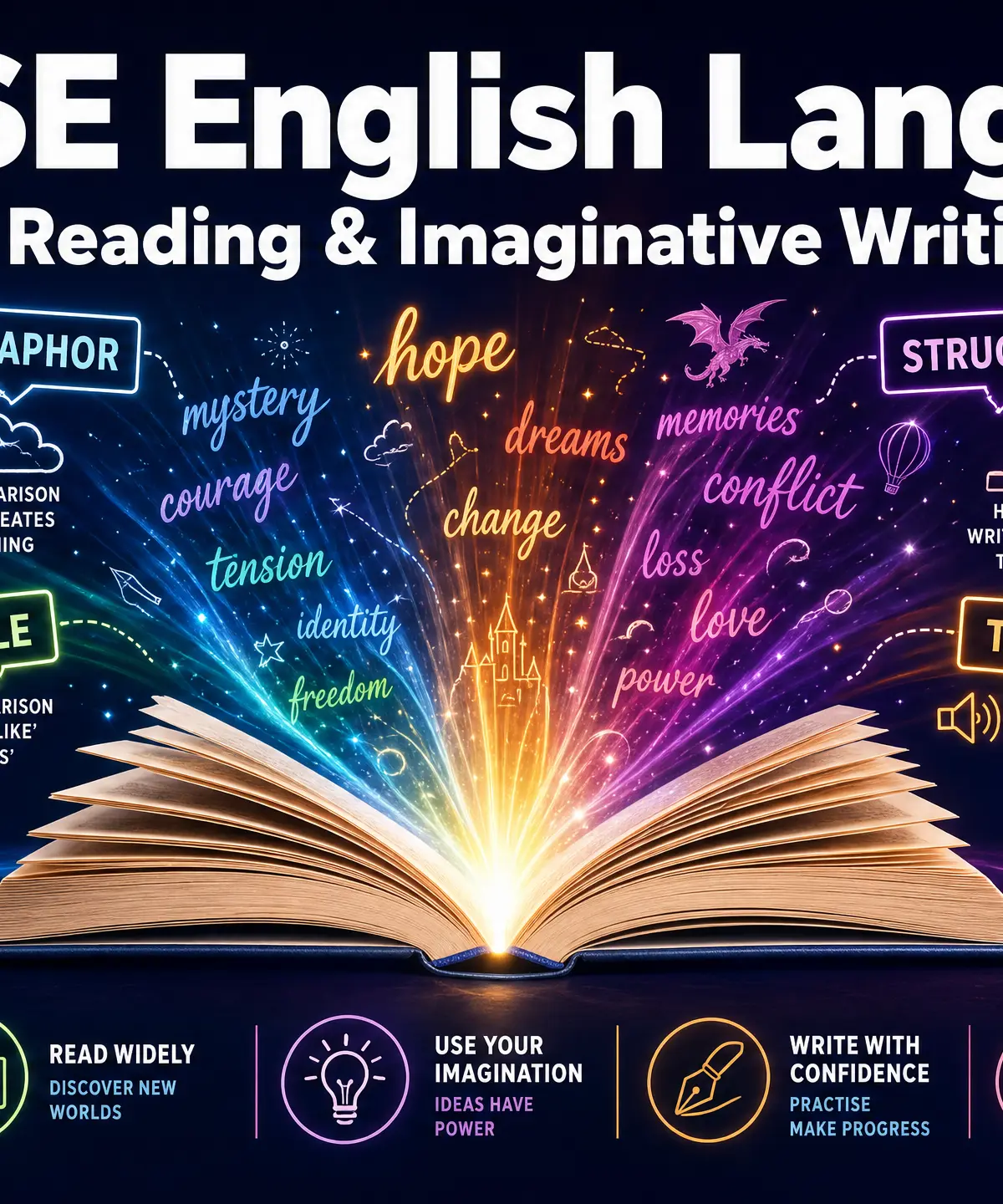 Header image for Reading: Fiction and Imaginative Writing