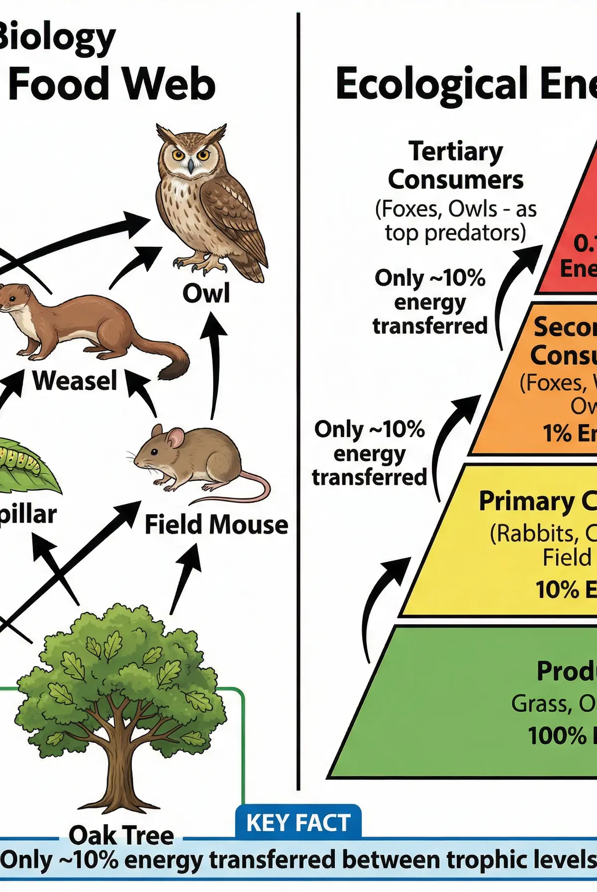 Energy Flow and Trophic Levels