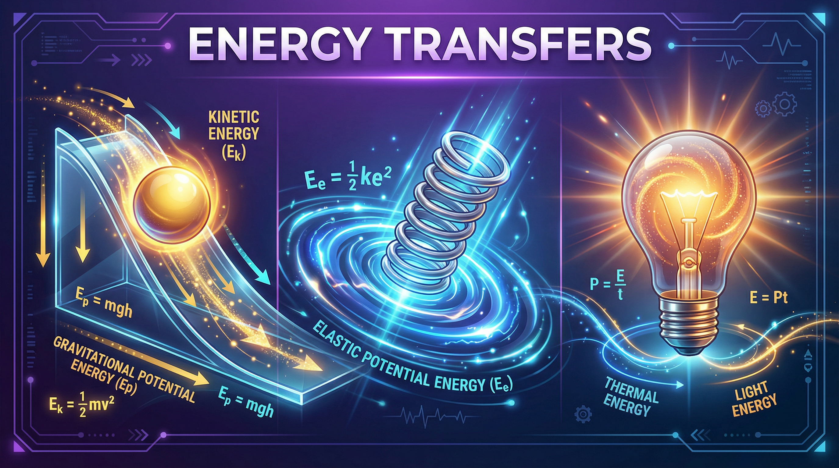 Header image for AQA GCSE Physics: Energy Transfers