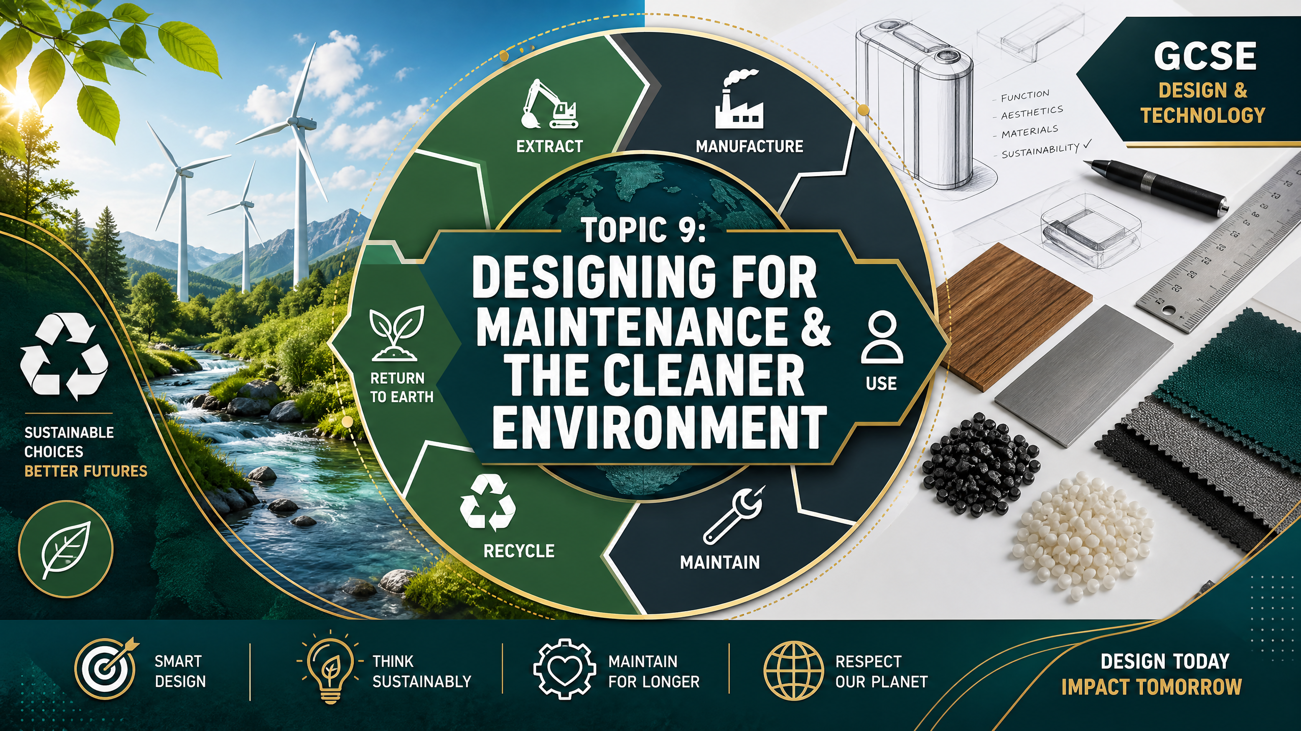 Topic 9: Designing for maintenance and the cleaner environment