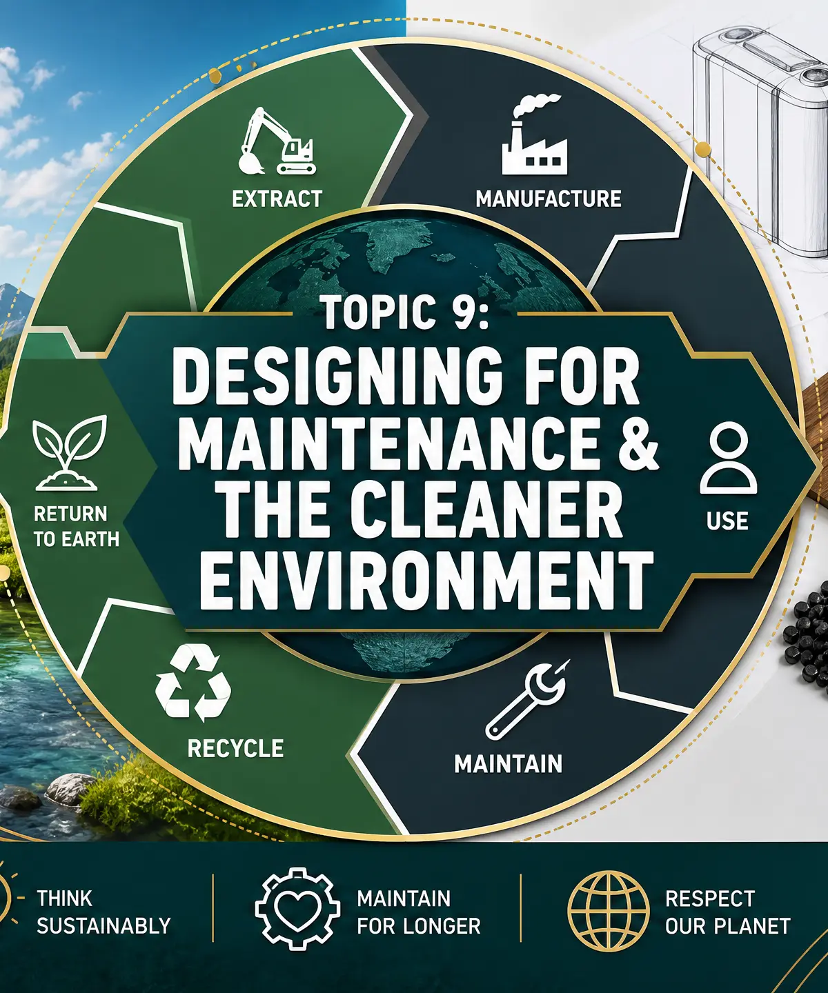 Topic 9: Designing for maintenance and the cleaner environment