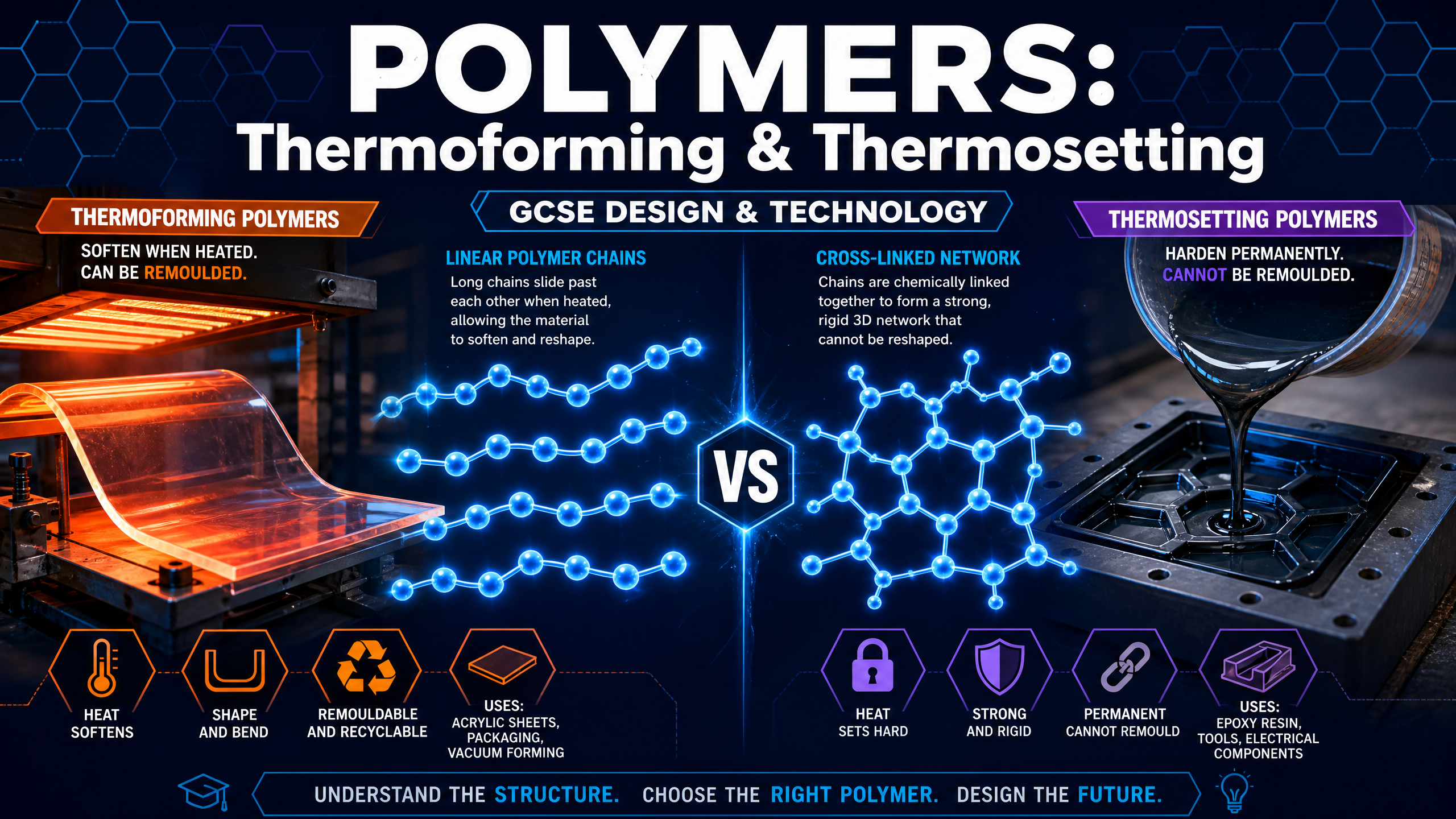 Header image: Thermoforming vs Thermosetting Polymers