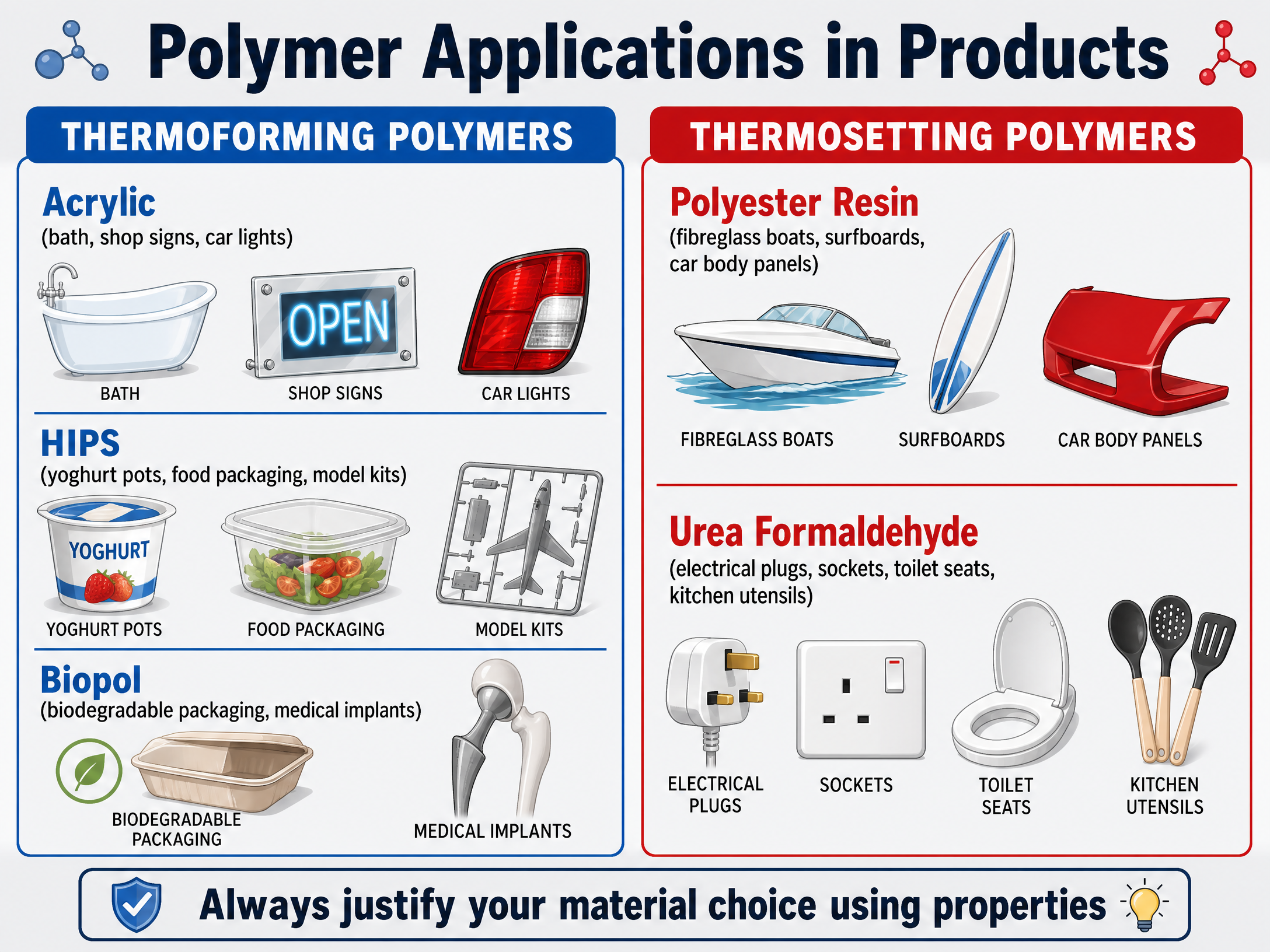 Polymer Applications in Products