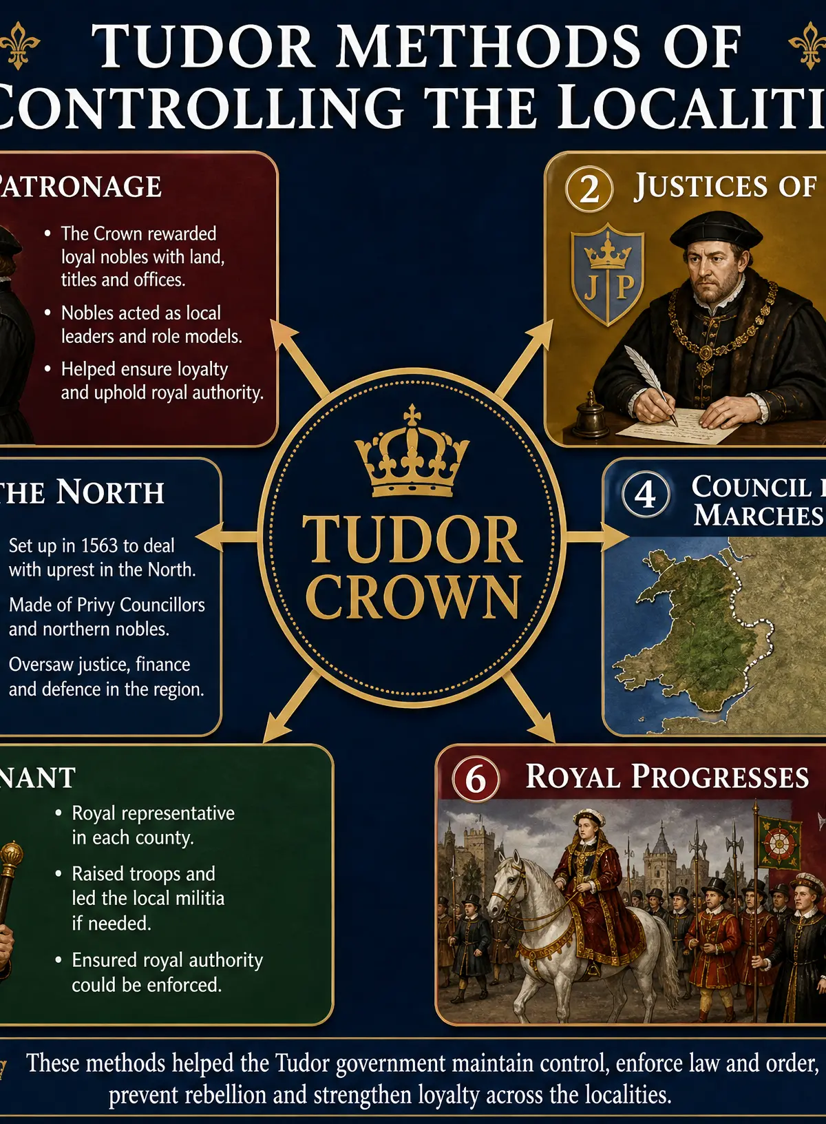 Tudor Methods of Controlling the Localities