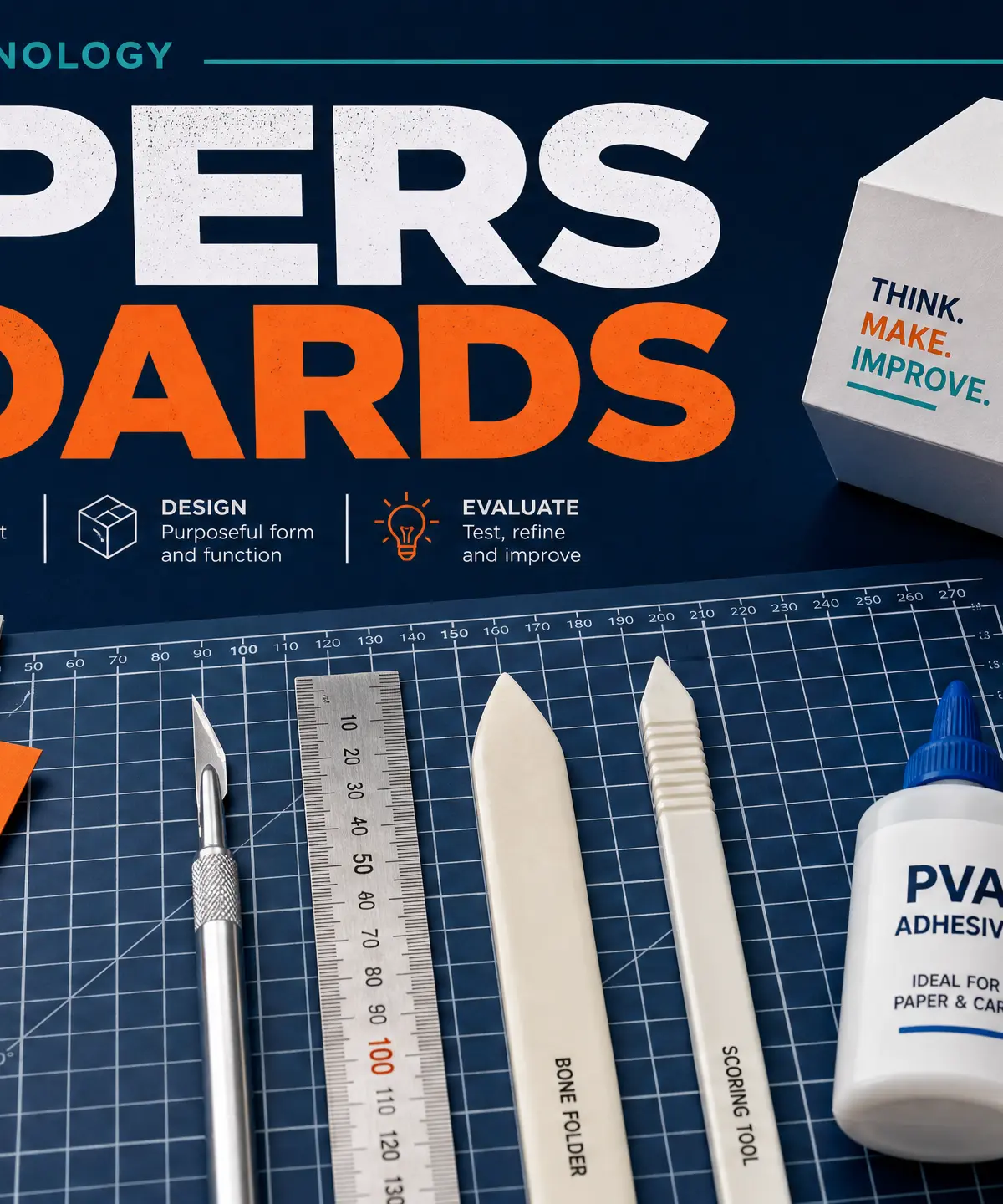 Header image for Papers and Boards: Specialist techniques, tools, equipment and processes