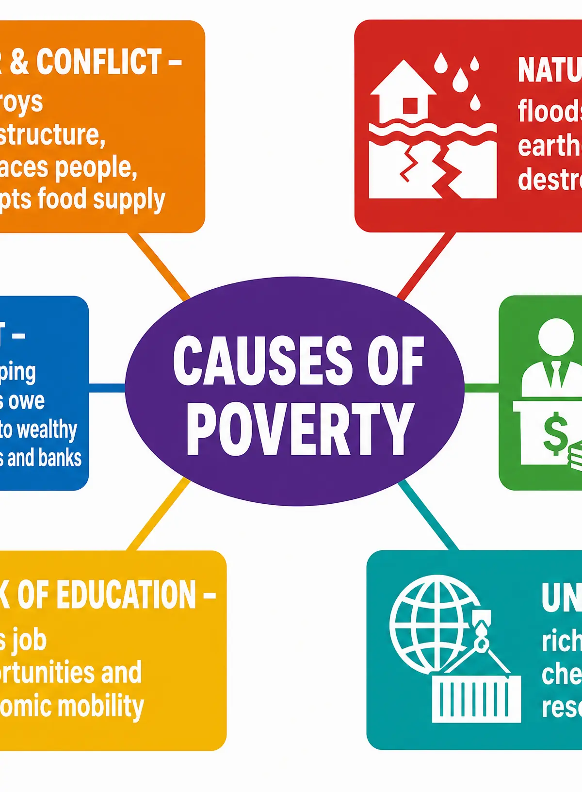 The structural causes of global poverty