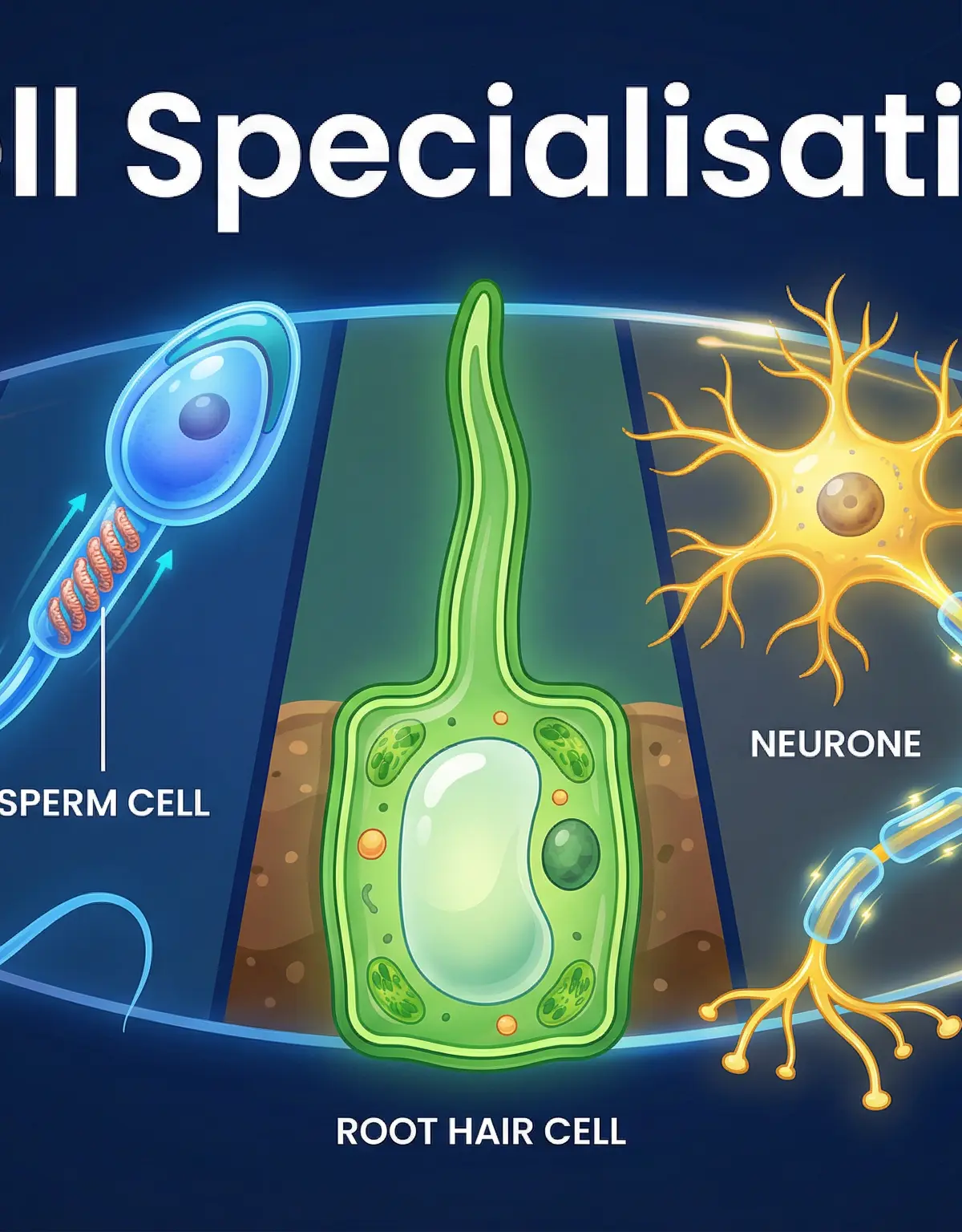 Header image for OCR GCSE Biology: Cell Specialisation
