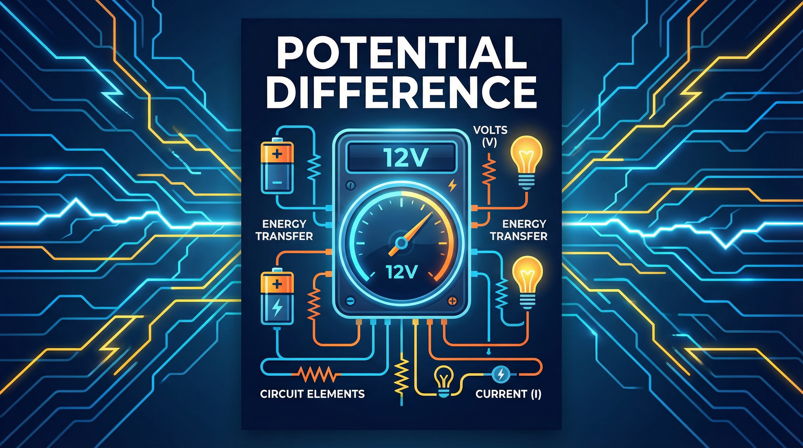 Header image — Potential Difference (Voltage), OCR GCSE Physics