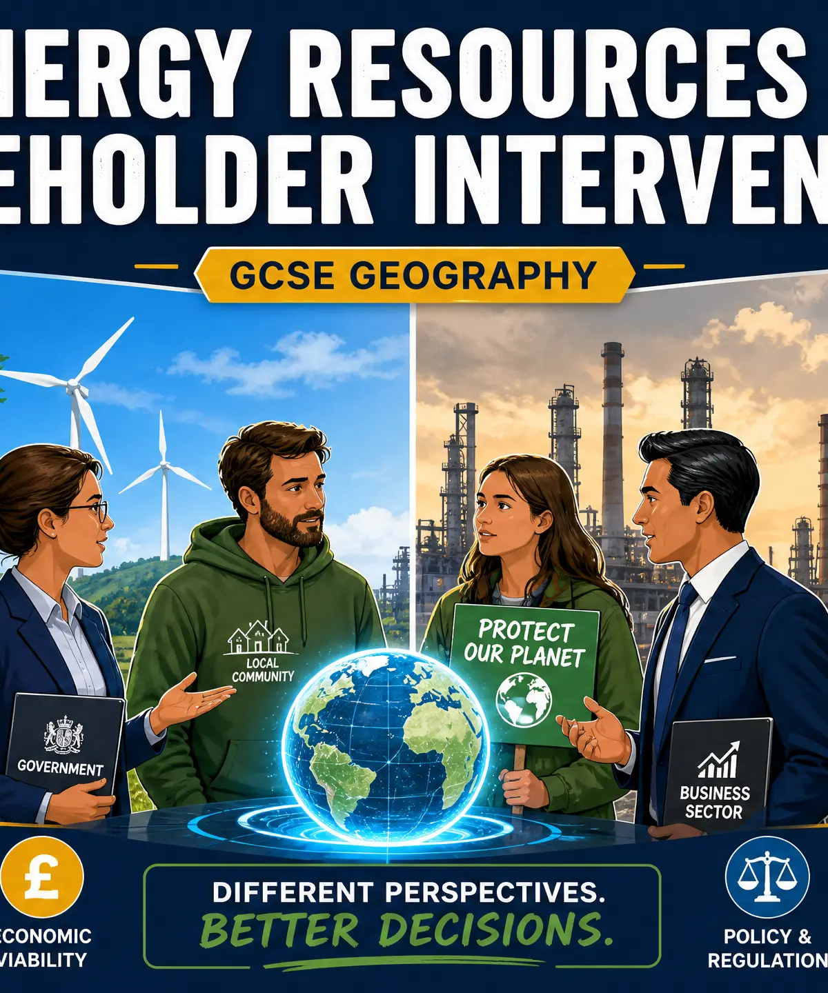 Energy Resources and Stakeholder Interventions