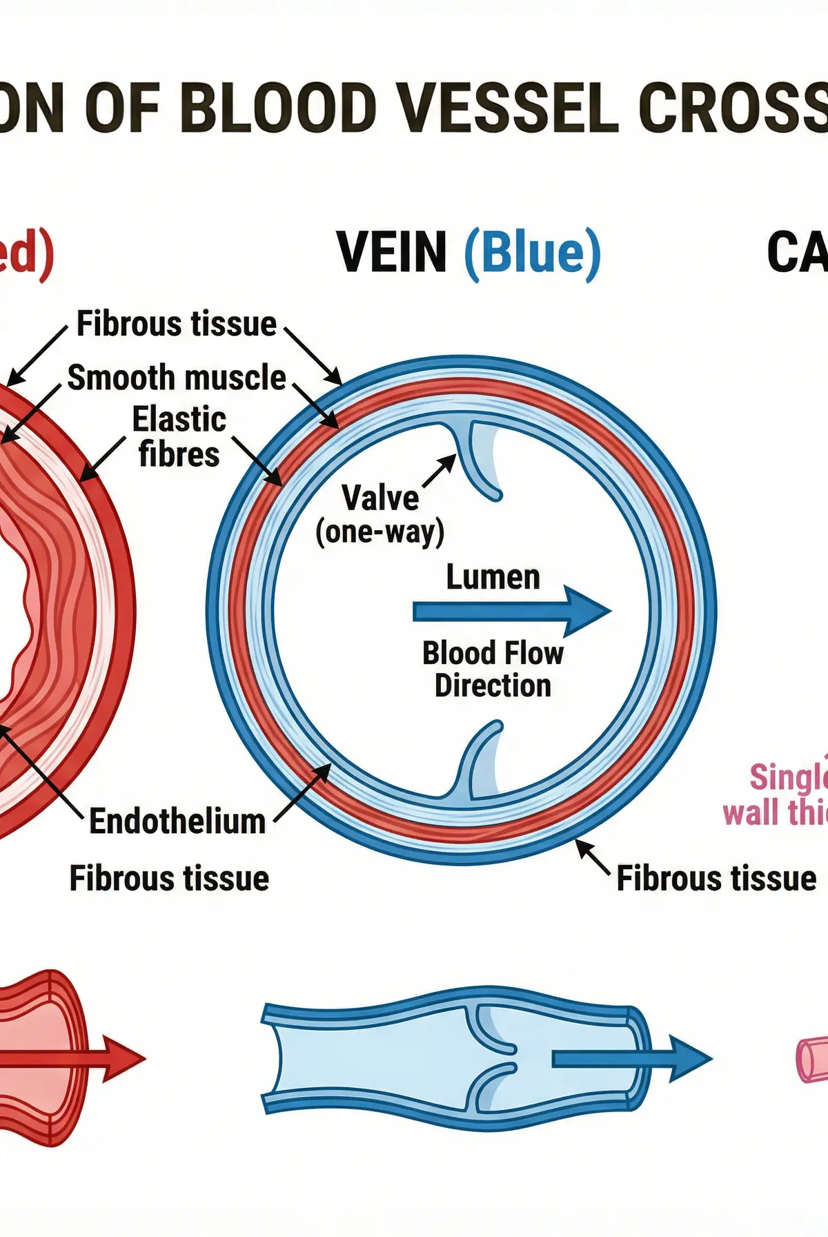 Blood Vessel Cross-sections