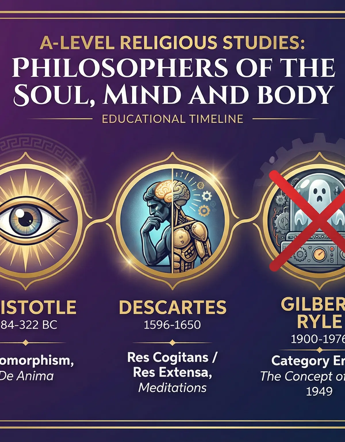 Timeline of Key Philosophers.