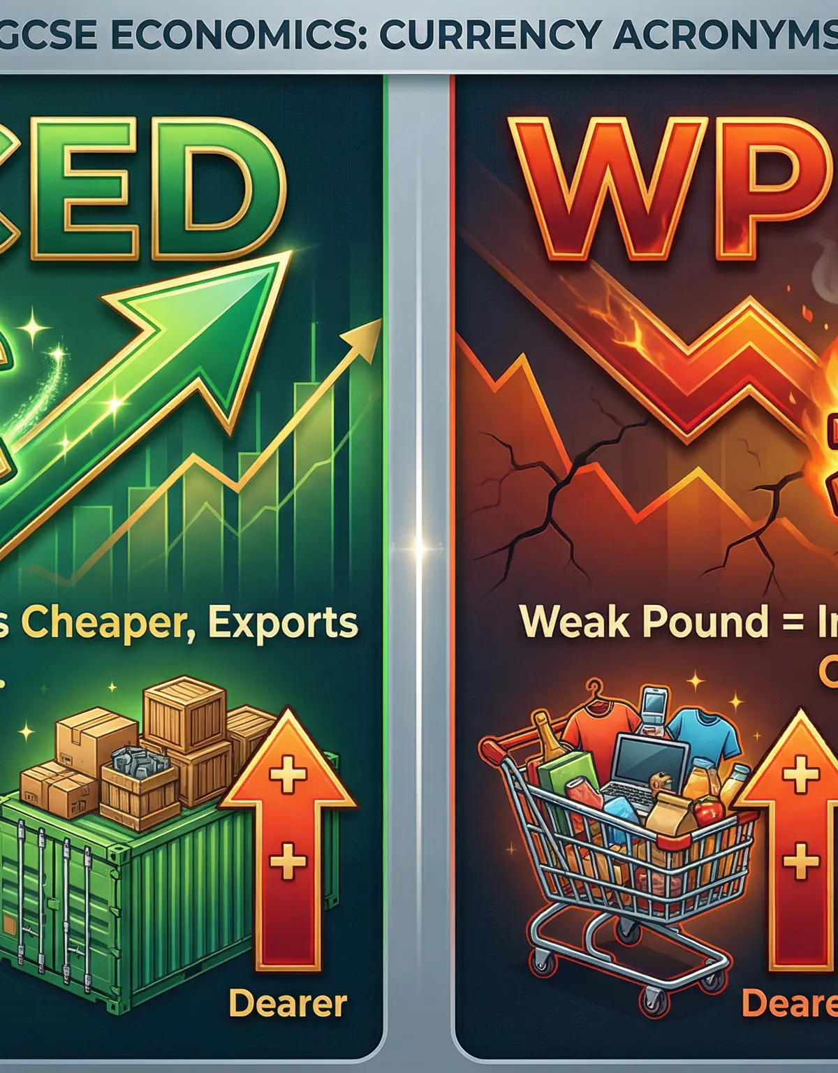 SPICED vs WPIDEC: Remembering the Impact of Exchange Rate Changes