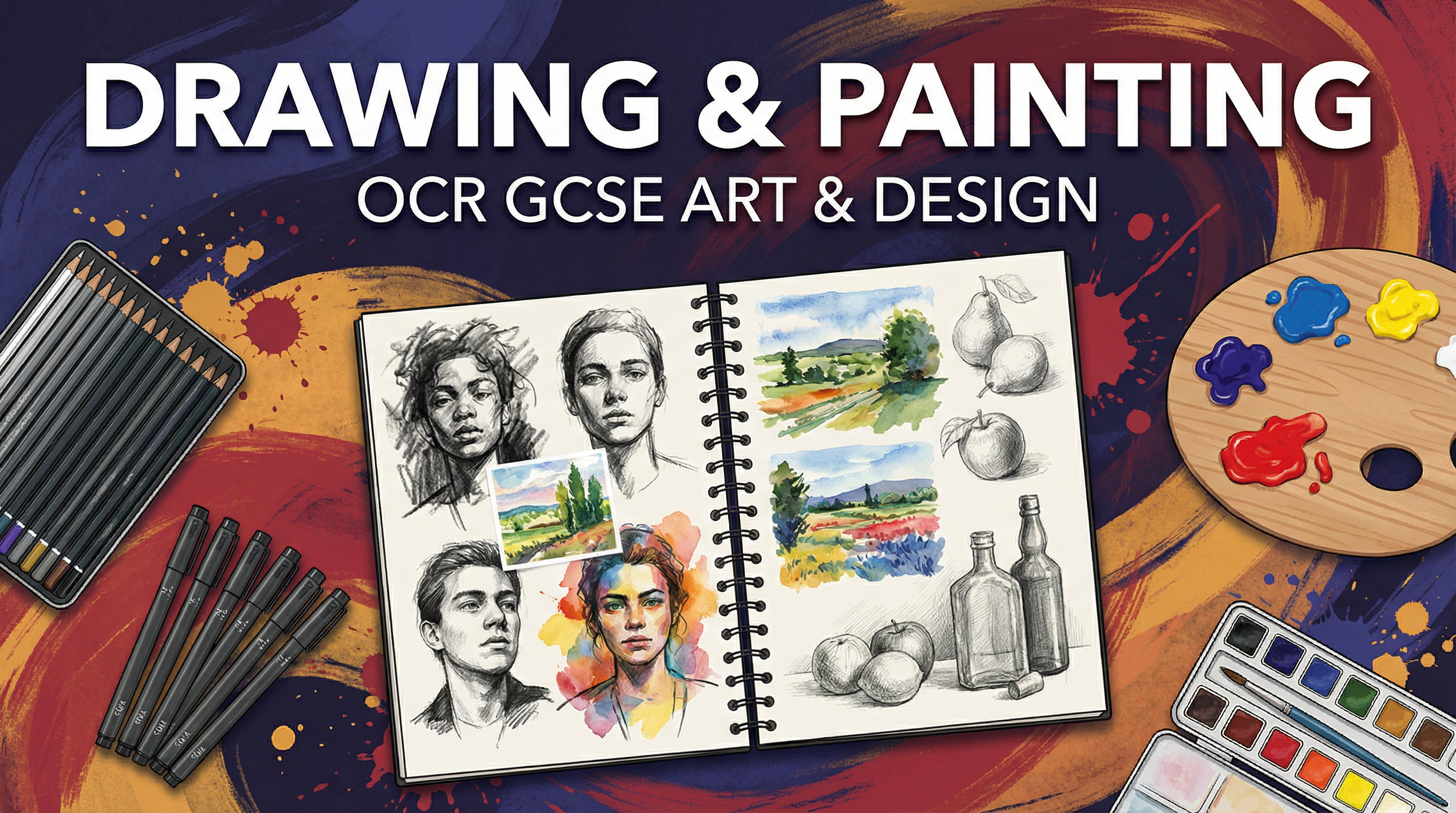 Header image for Drawing and Painting.