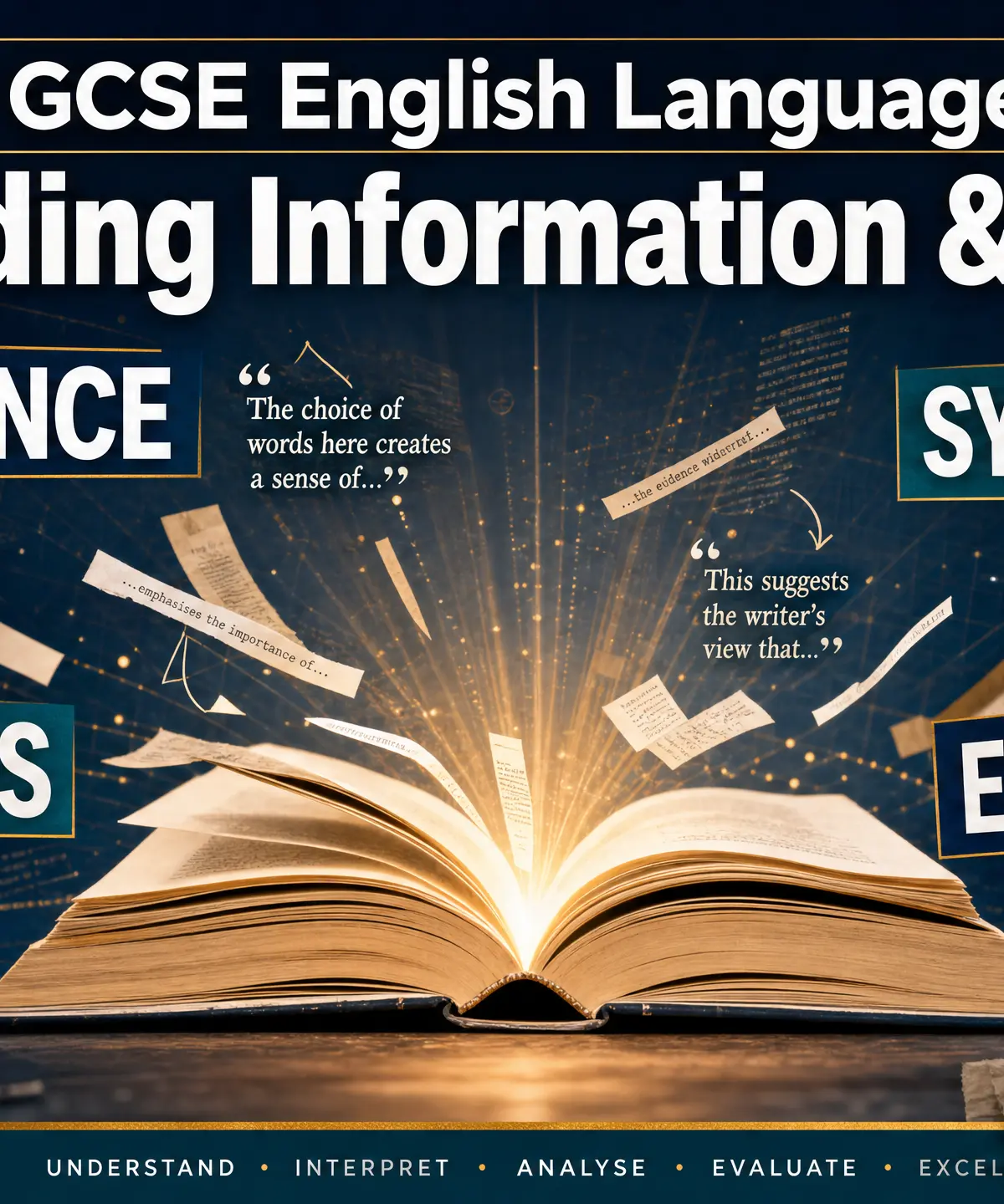 GCSE English Language: Reading Information and Ideas