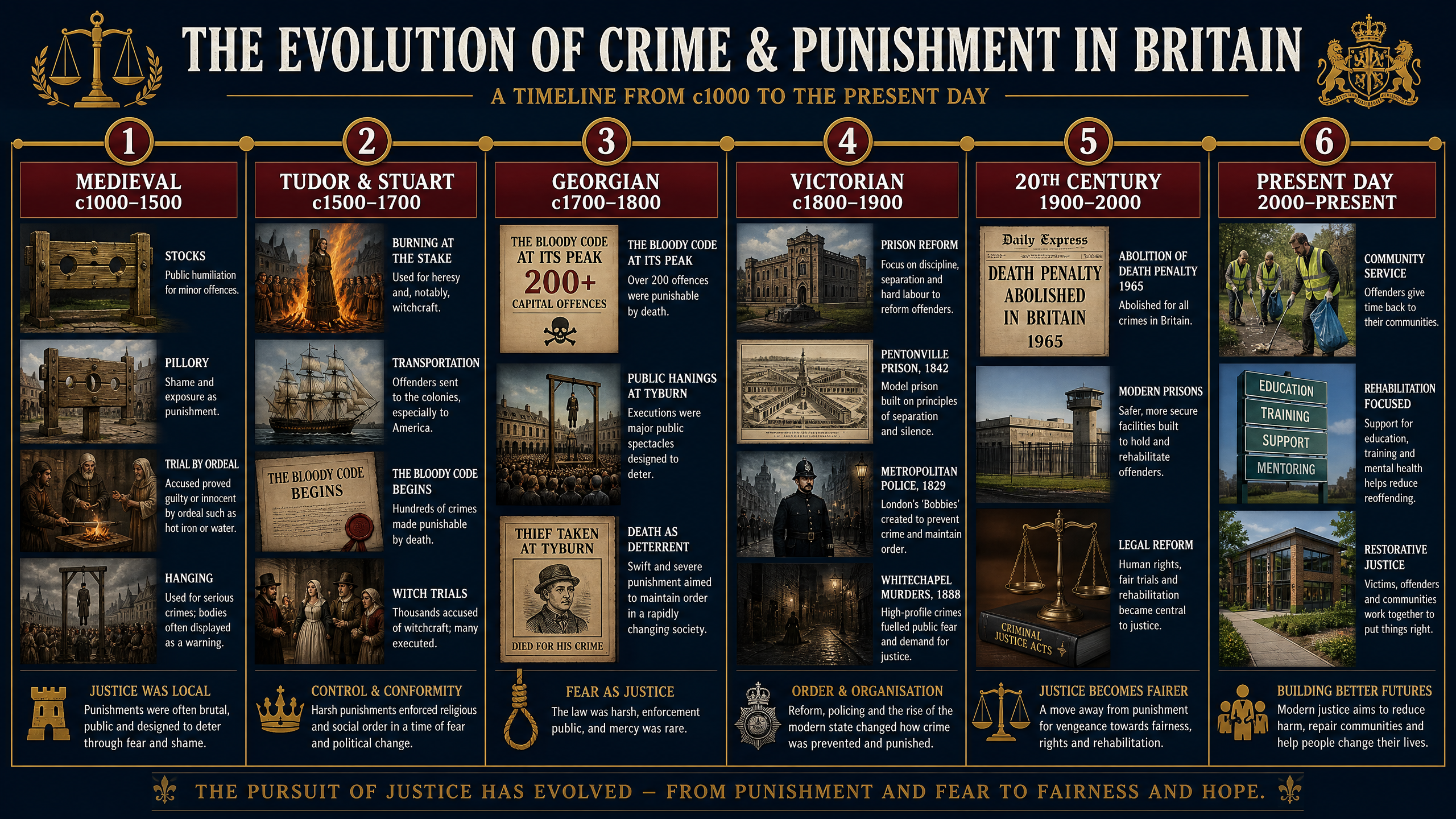 Timeline of Crime and Punishment