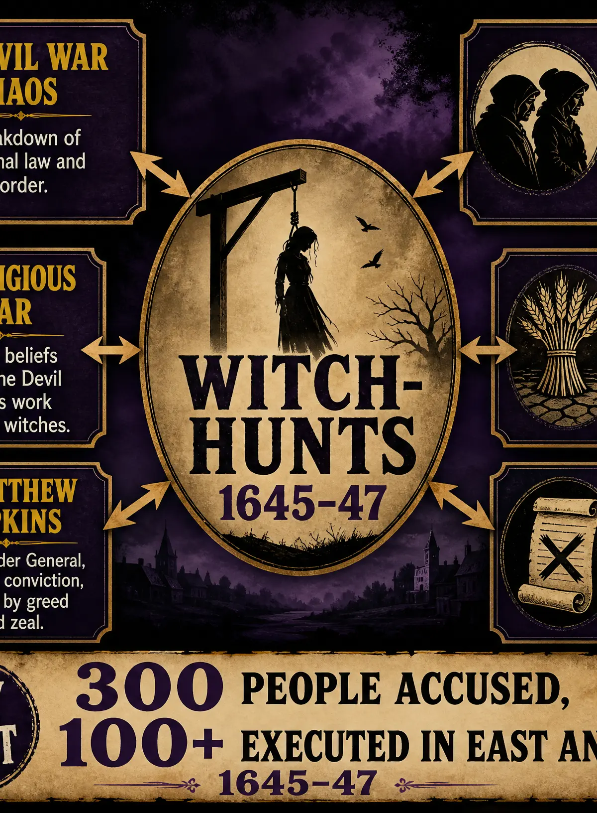 Causes of the 1645-47 Witch-Hunts