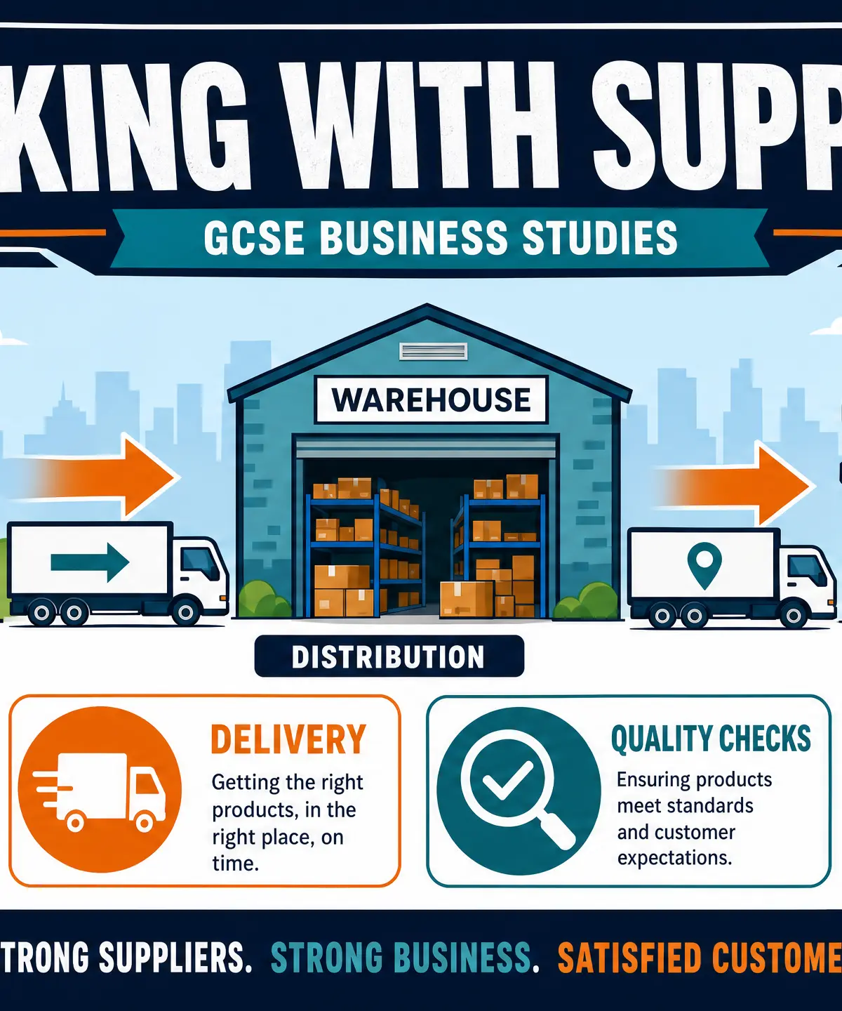 Working with Suppliers - GCSE Business