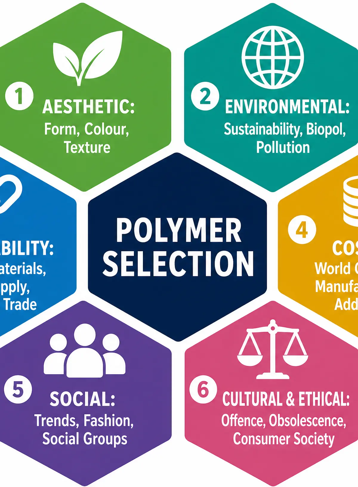 The six key selection factors