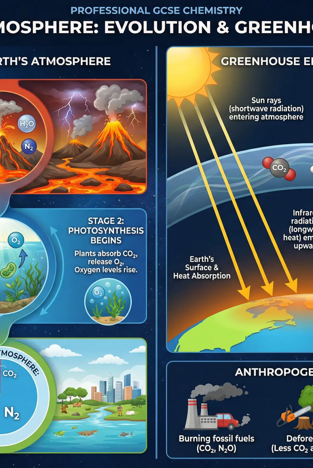 Earth's Atmosphere and the Greenhouse Effect