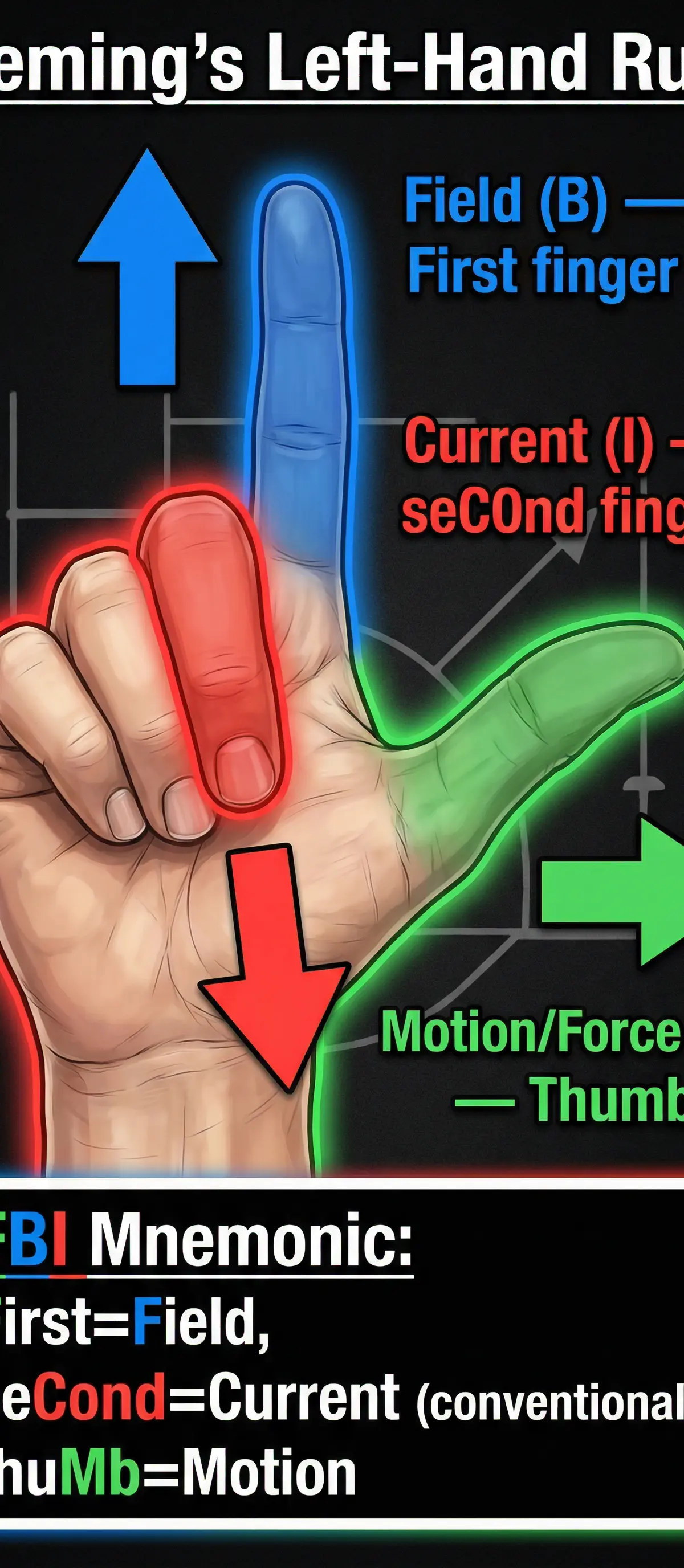 Fleming's Left-Hand Rule
