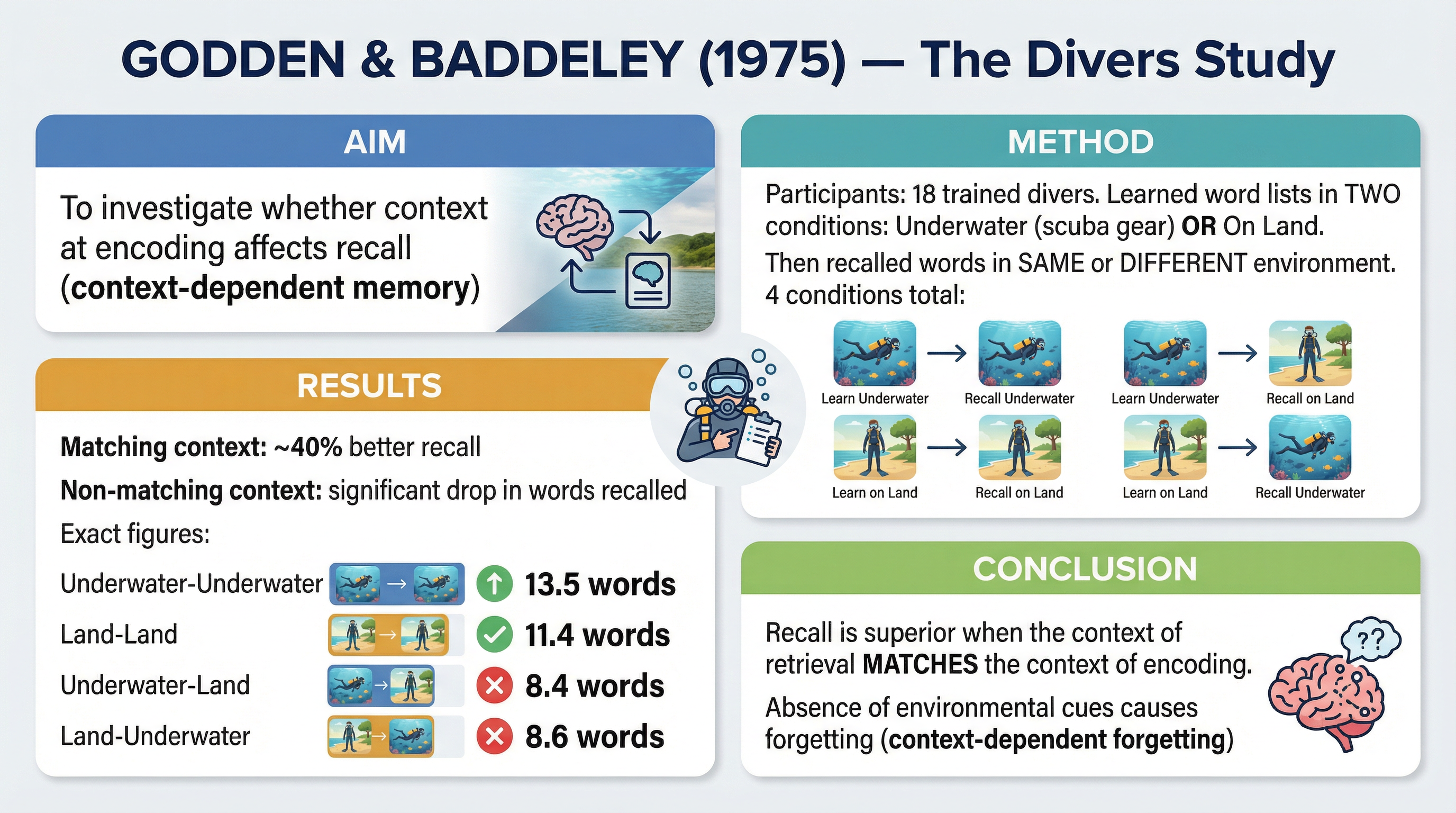 Forgetting – Psychology – GCSE
