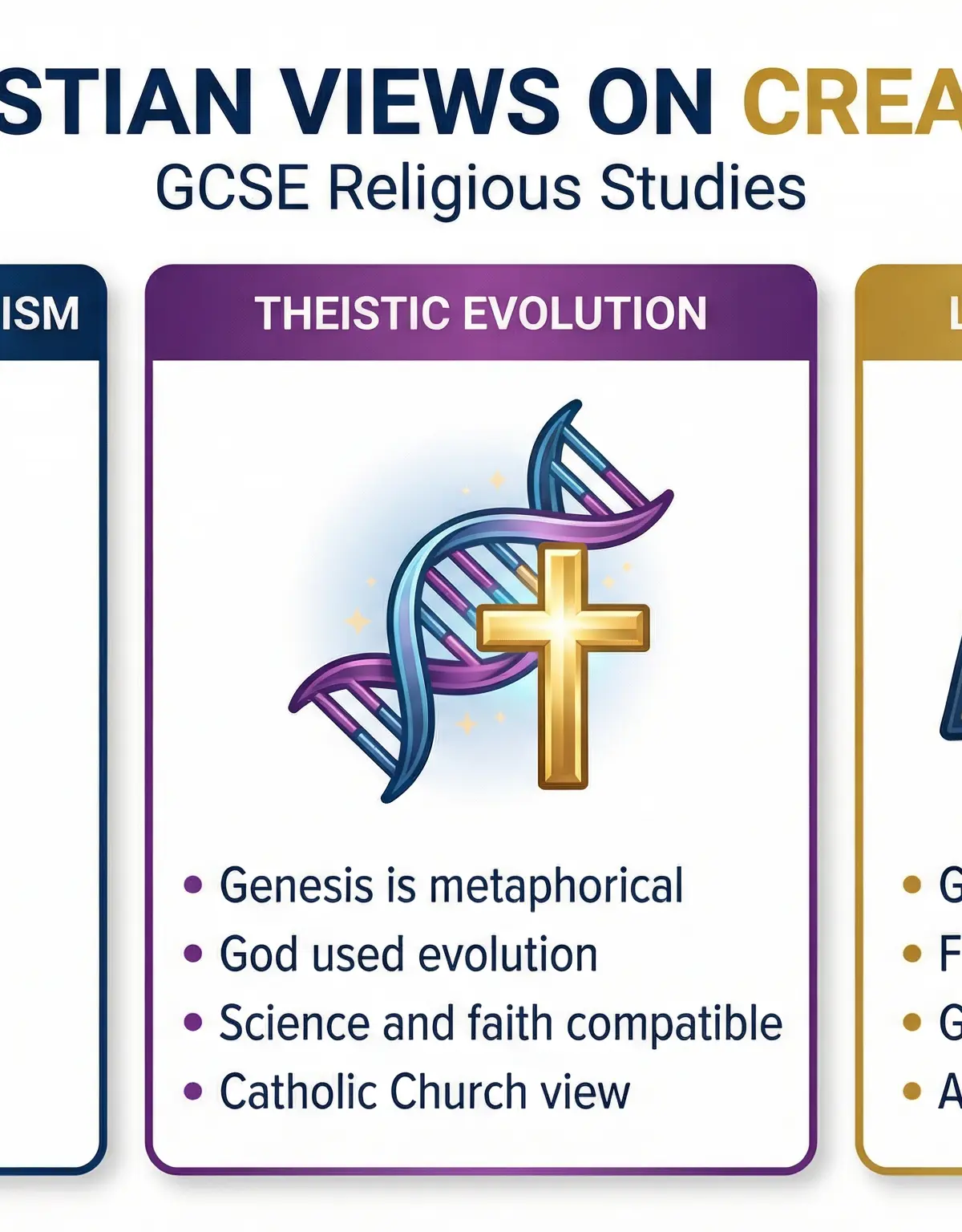 Diagram of Christian Views on Creation