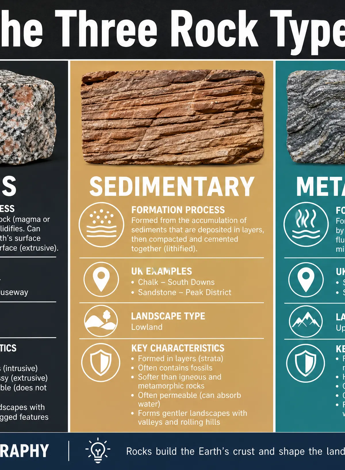 The Three Rock Types