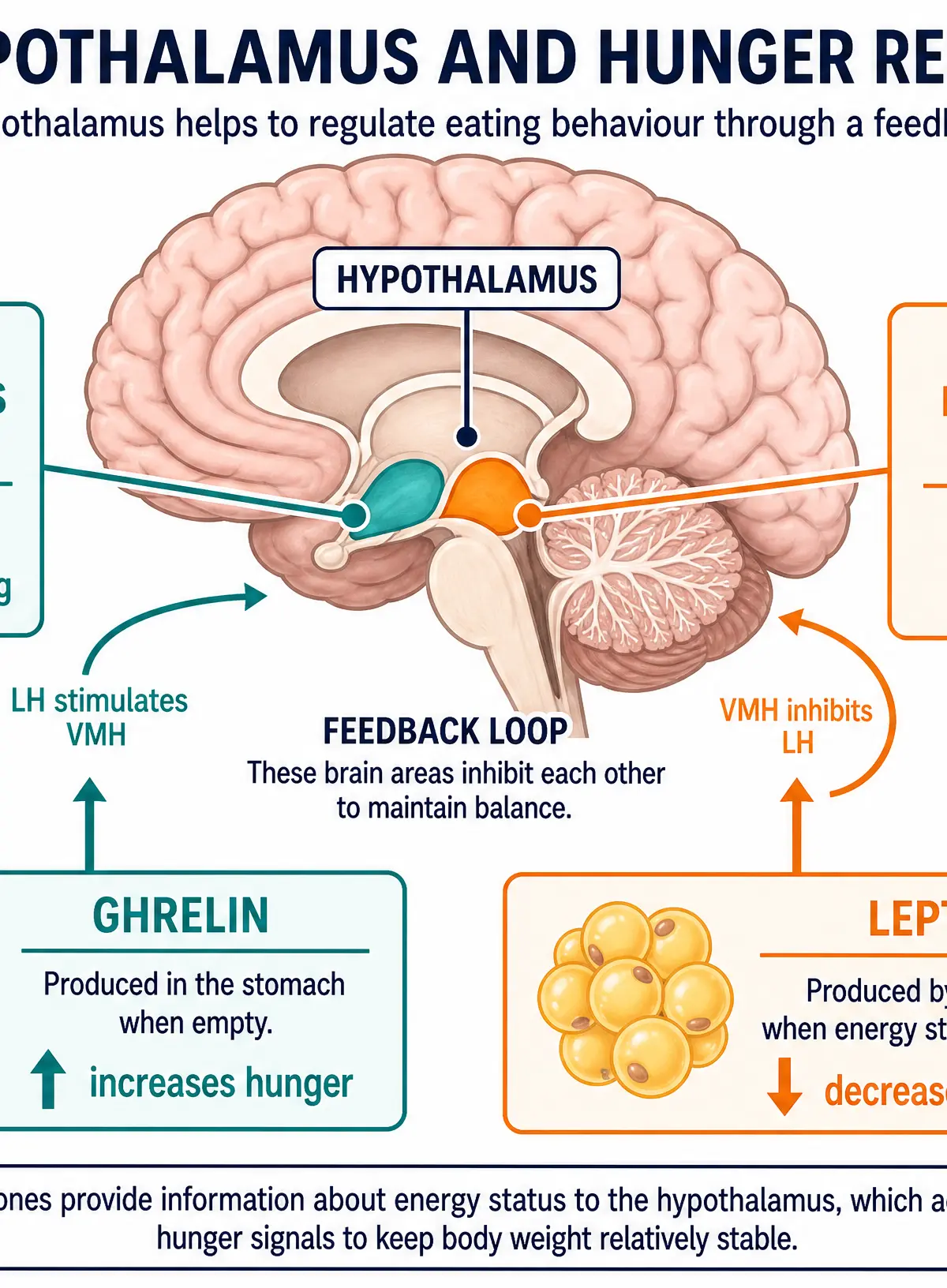 The Hypothalamus and Hunger Regulation