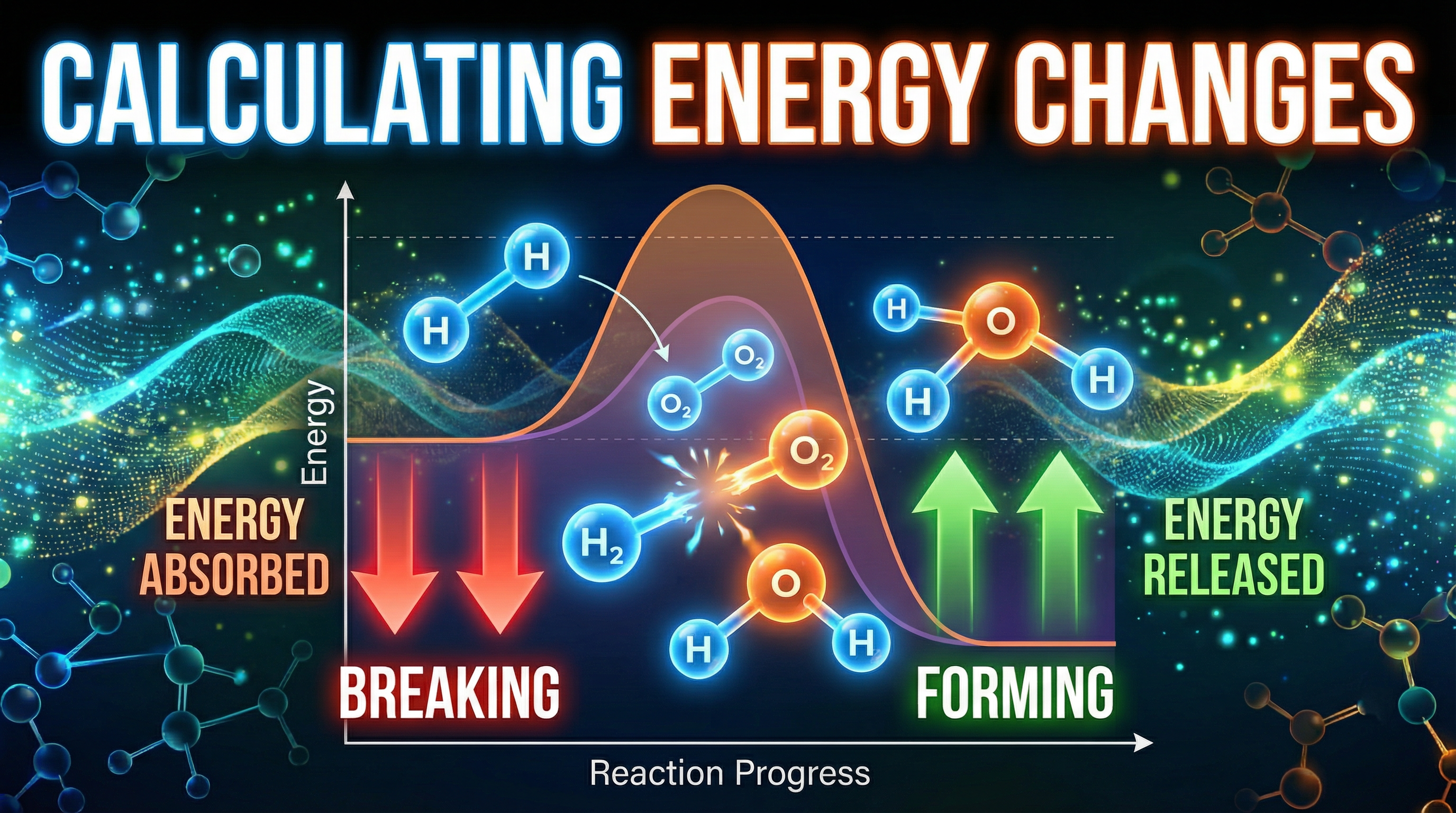 Calculating Energy Changes — Edexcel GCSE study guide illustration
