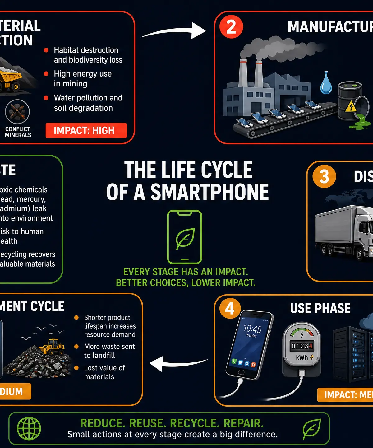 The Life Cycle of a Smartphone