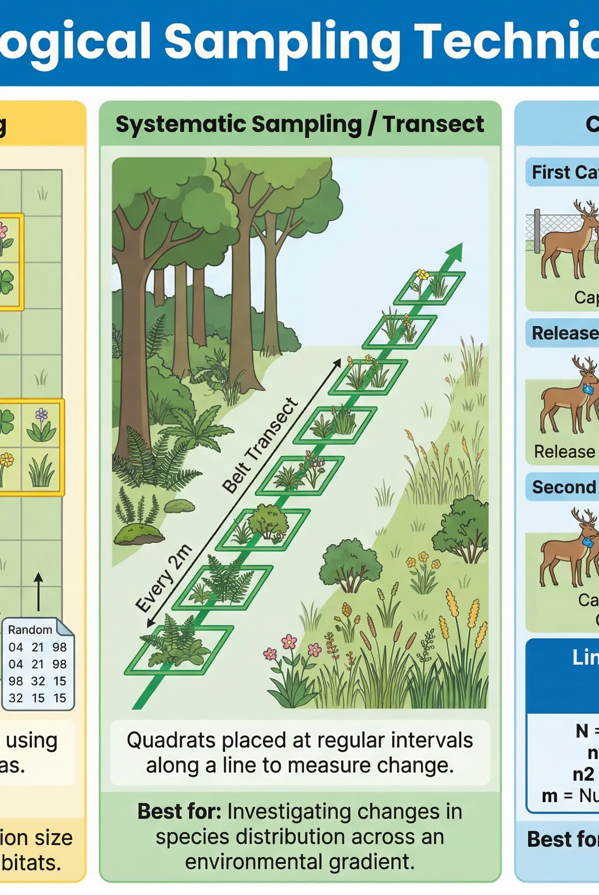 Ecological Sampling Techniques Comparison