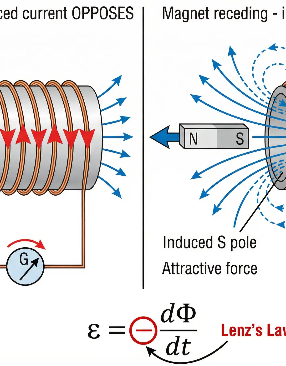 Illustration of Lenz's Law in action