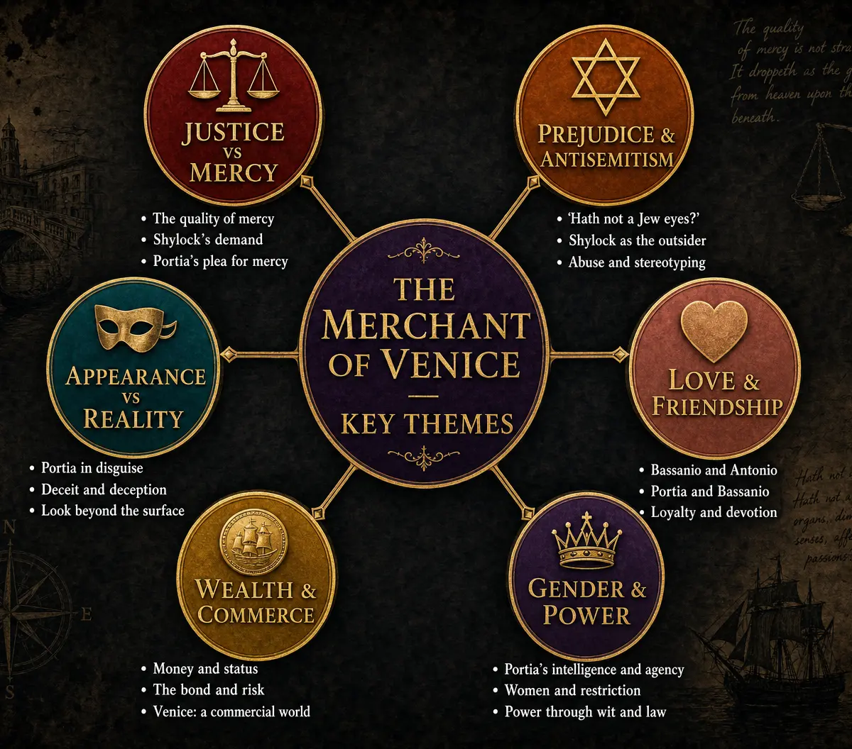 Key Themes in The Merchant of Venice