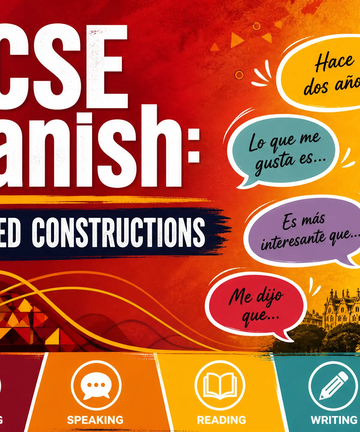 Header image for Other constructions (hace/hacía, cleft sentences, comparatives, indirect speech)
