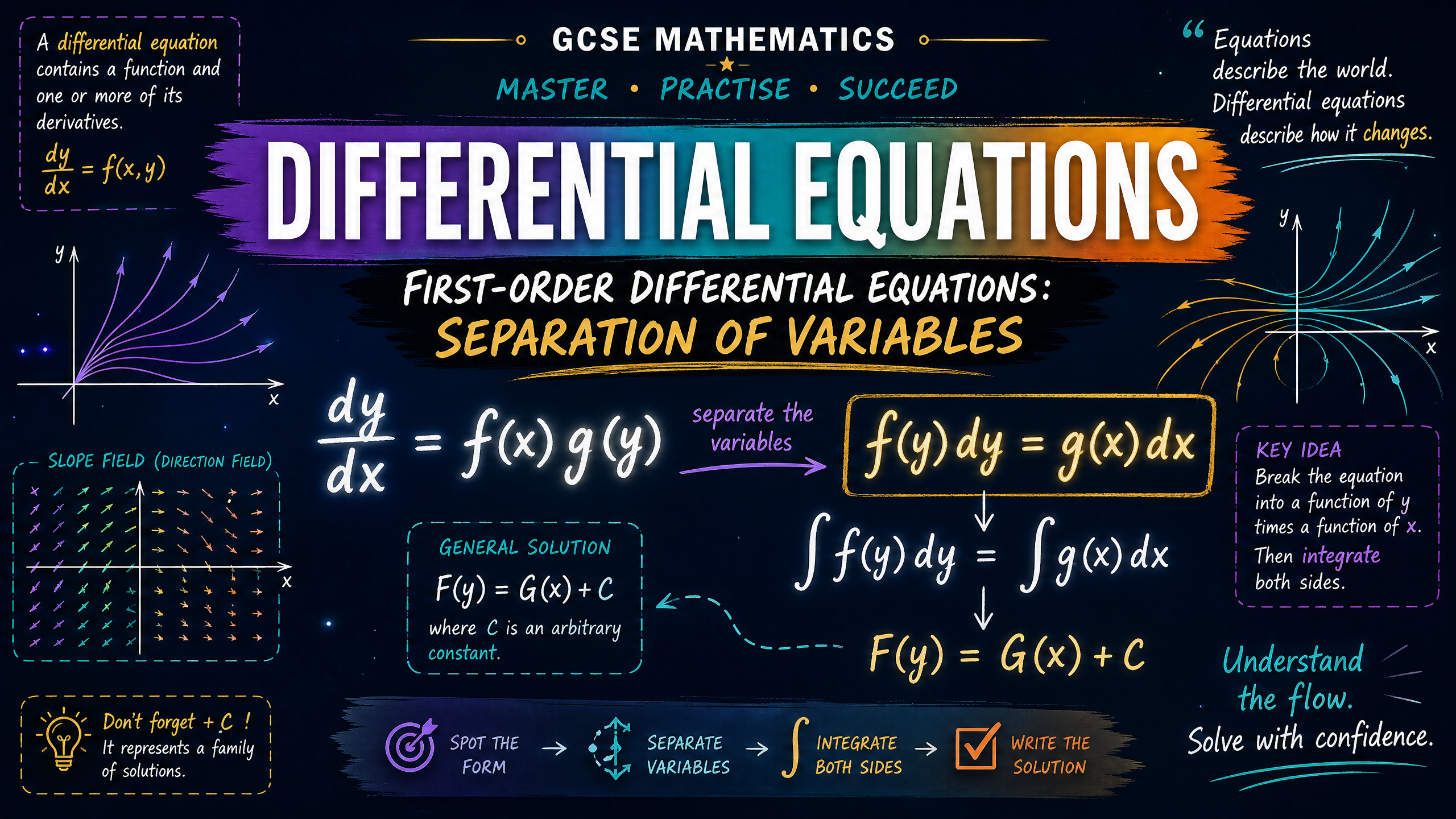 Header image for Differential Equations