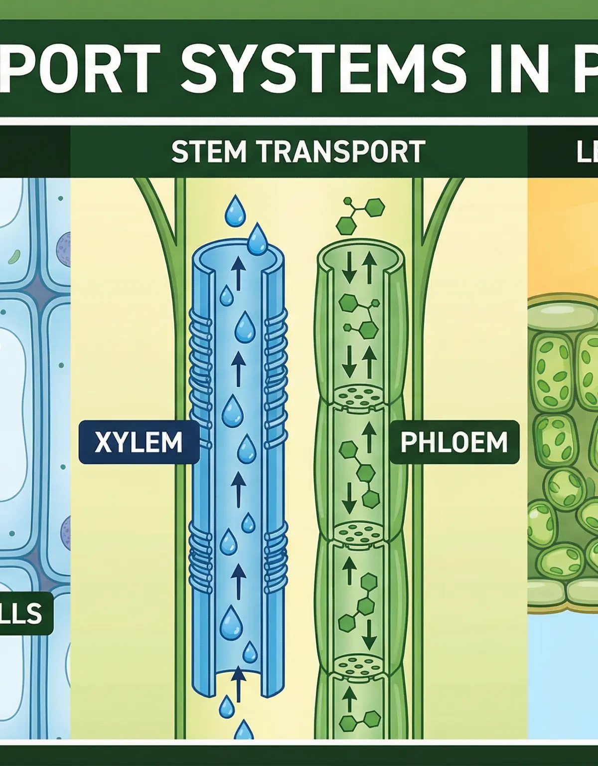 Header image for Transport Systems in Plants