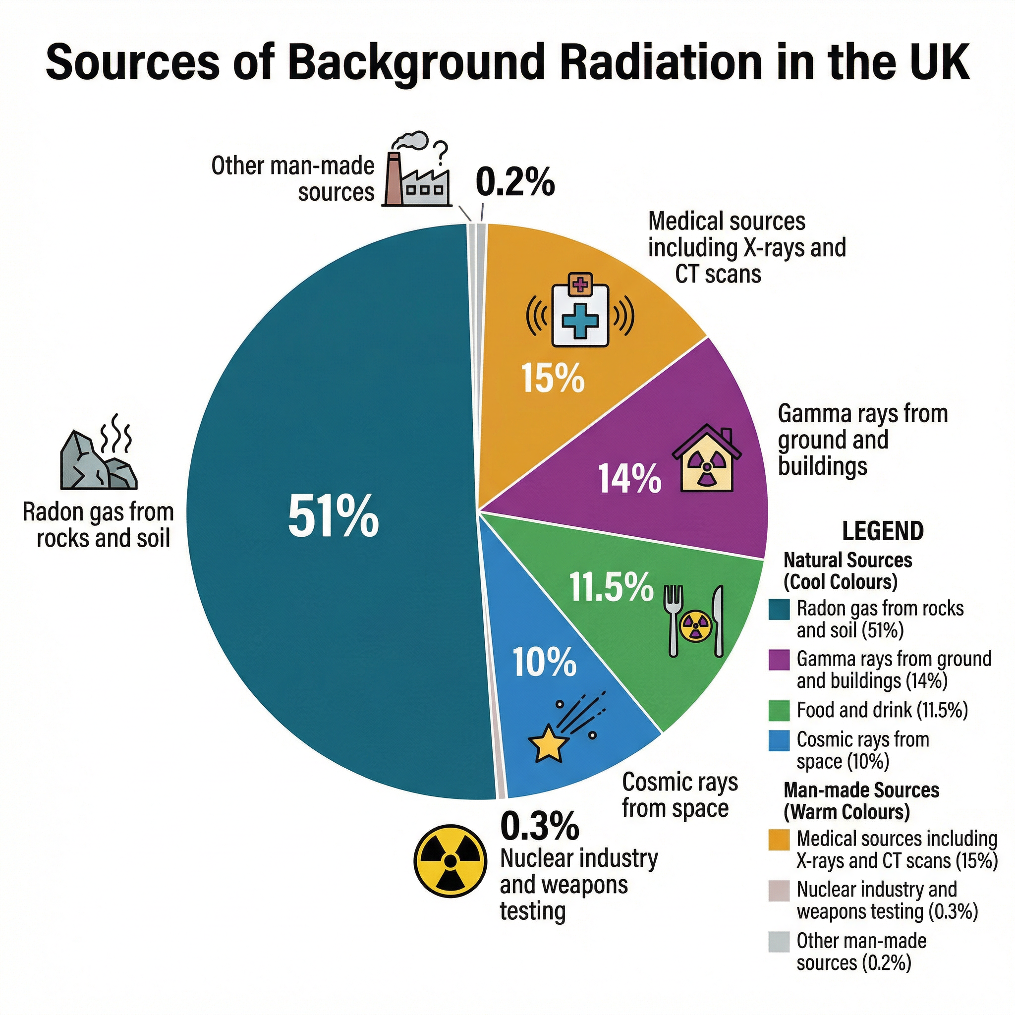 Background Radiation – Physics – GCSE