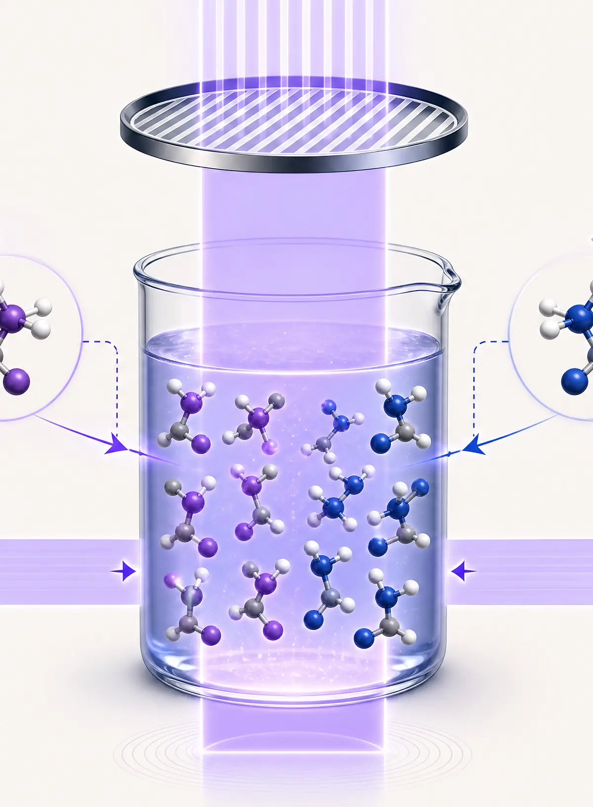 Why a racemic mixture has no net effect on plane-polarised light.