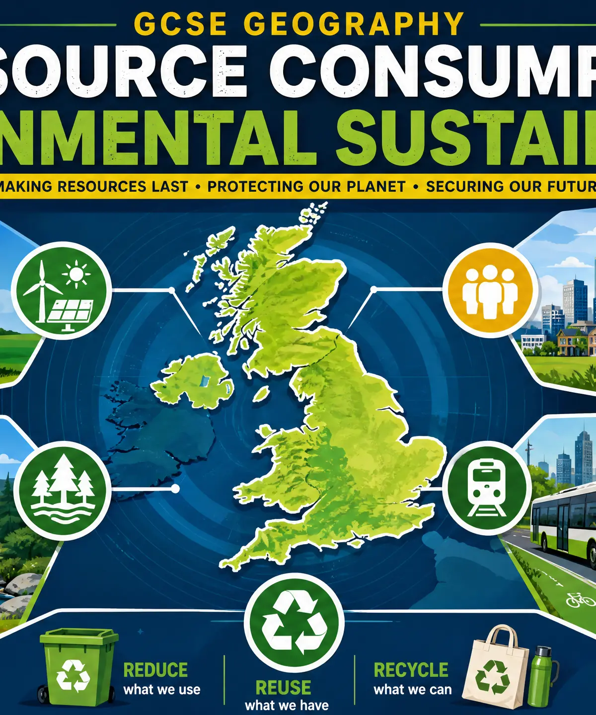Header image for UK Resource Consumption & Environmental Sustainability