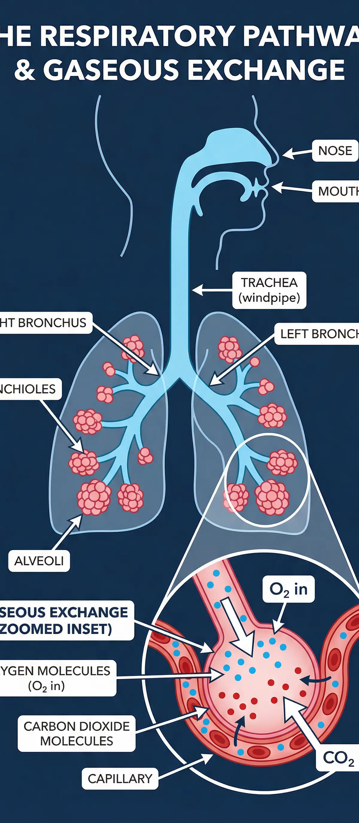 Respiratory System: Structure, Function, and Response to Exercise โ Physical Education โ GCSE