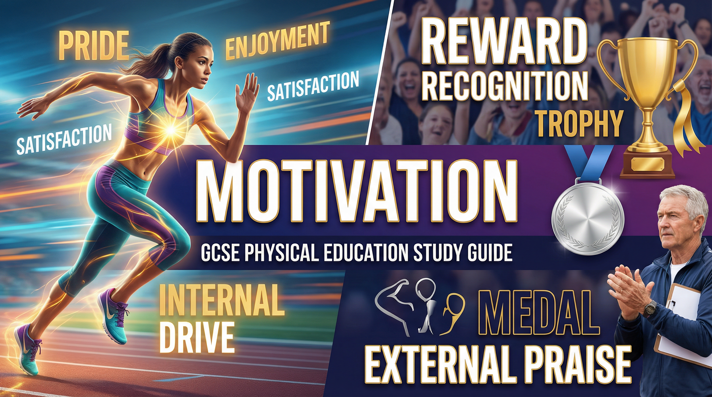 Motivation: Intrinsic and Extrinsic Motivation – Physical Education – GCSE