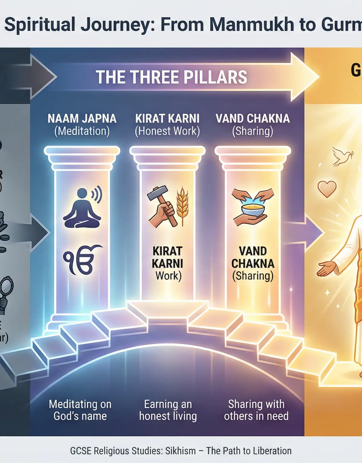 The Sikh Spiritual Journey: From Manmukh to Gurmukh
