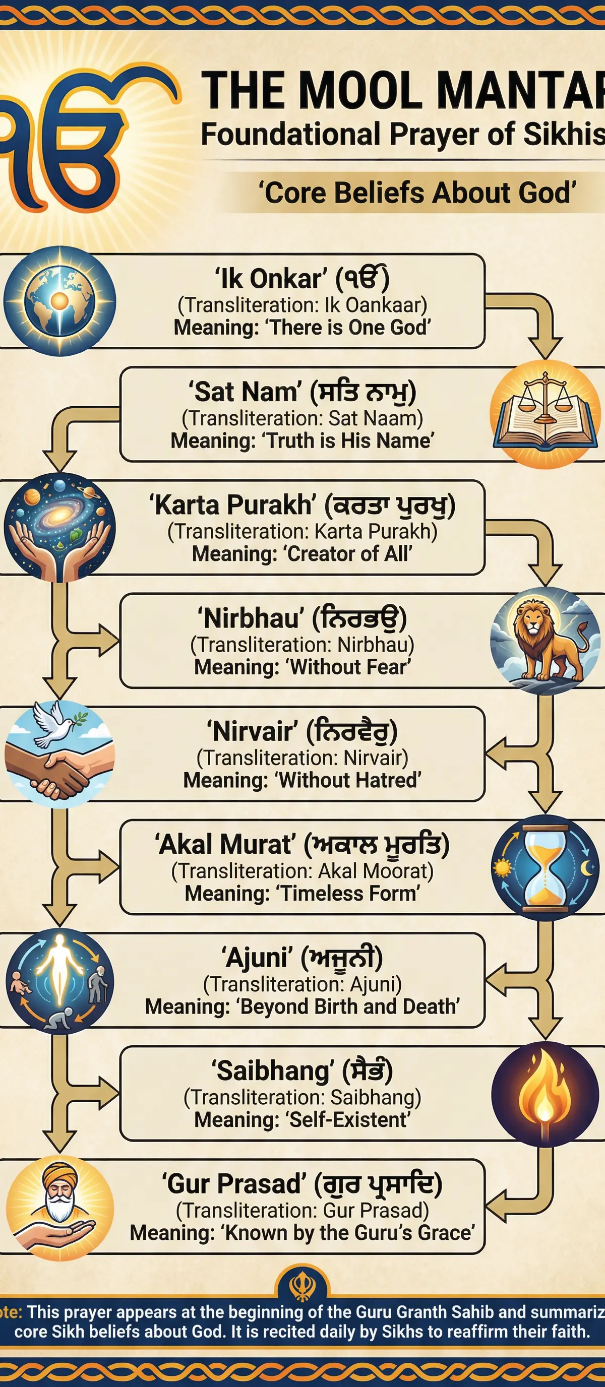 The Mool Mantar: Foundational Prayer of Sikhism