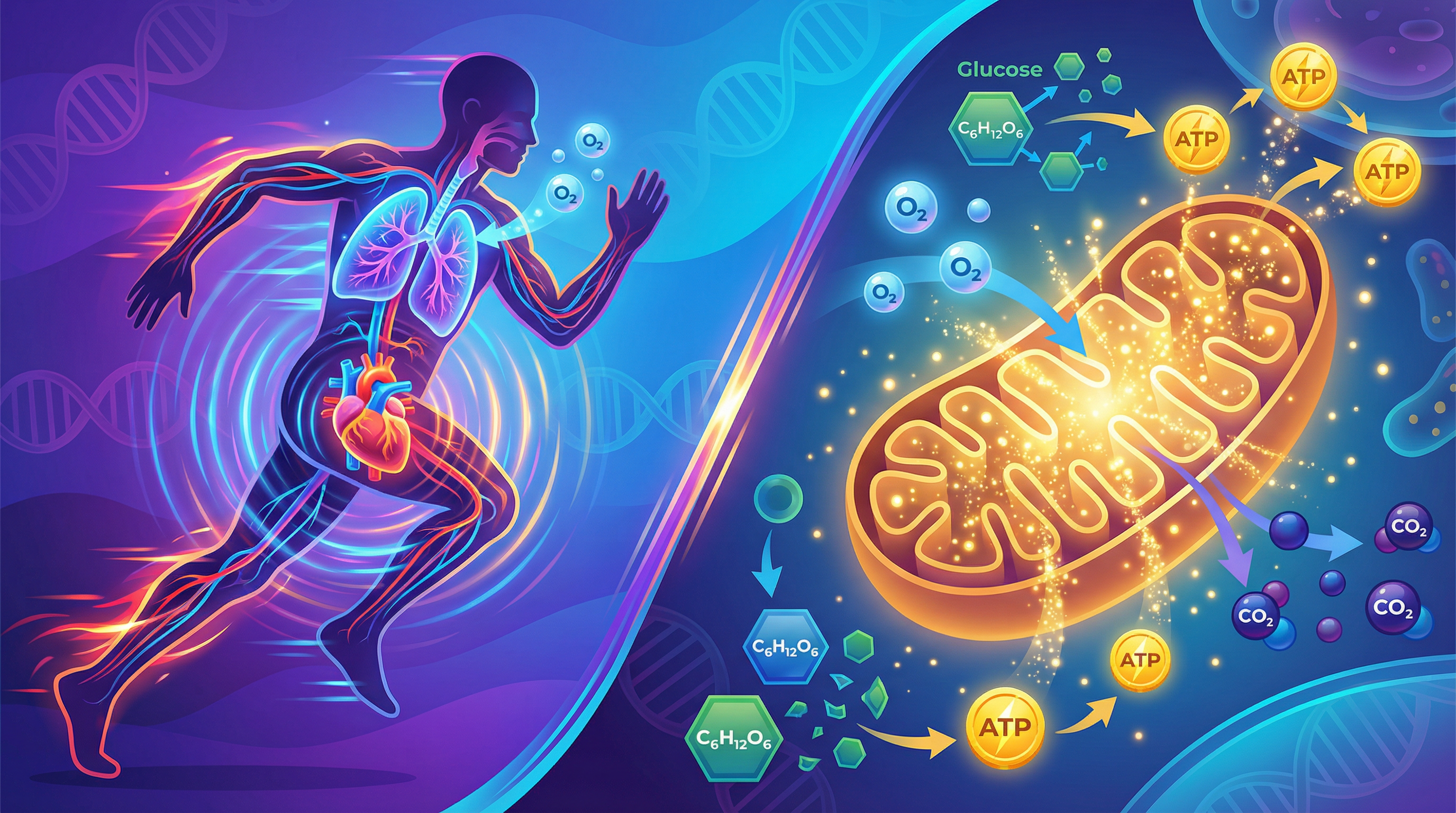 Respiration — OCR GCSE study guide illustration
