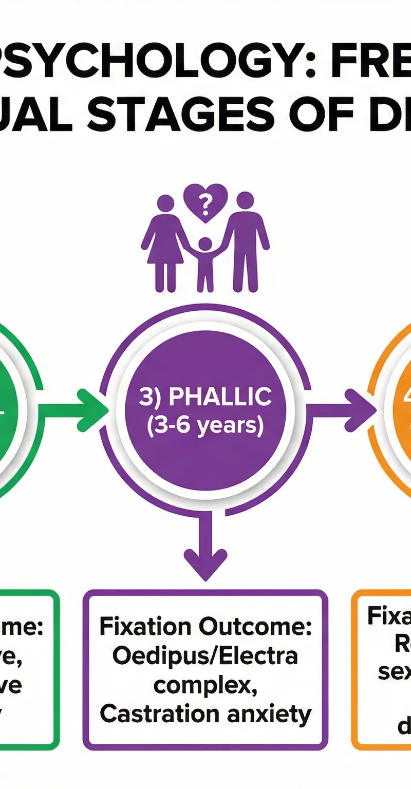 Freud's Five Psychosexual Stages of Development
